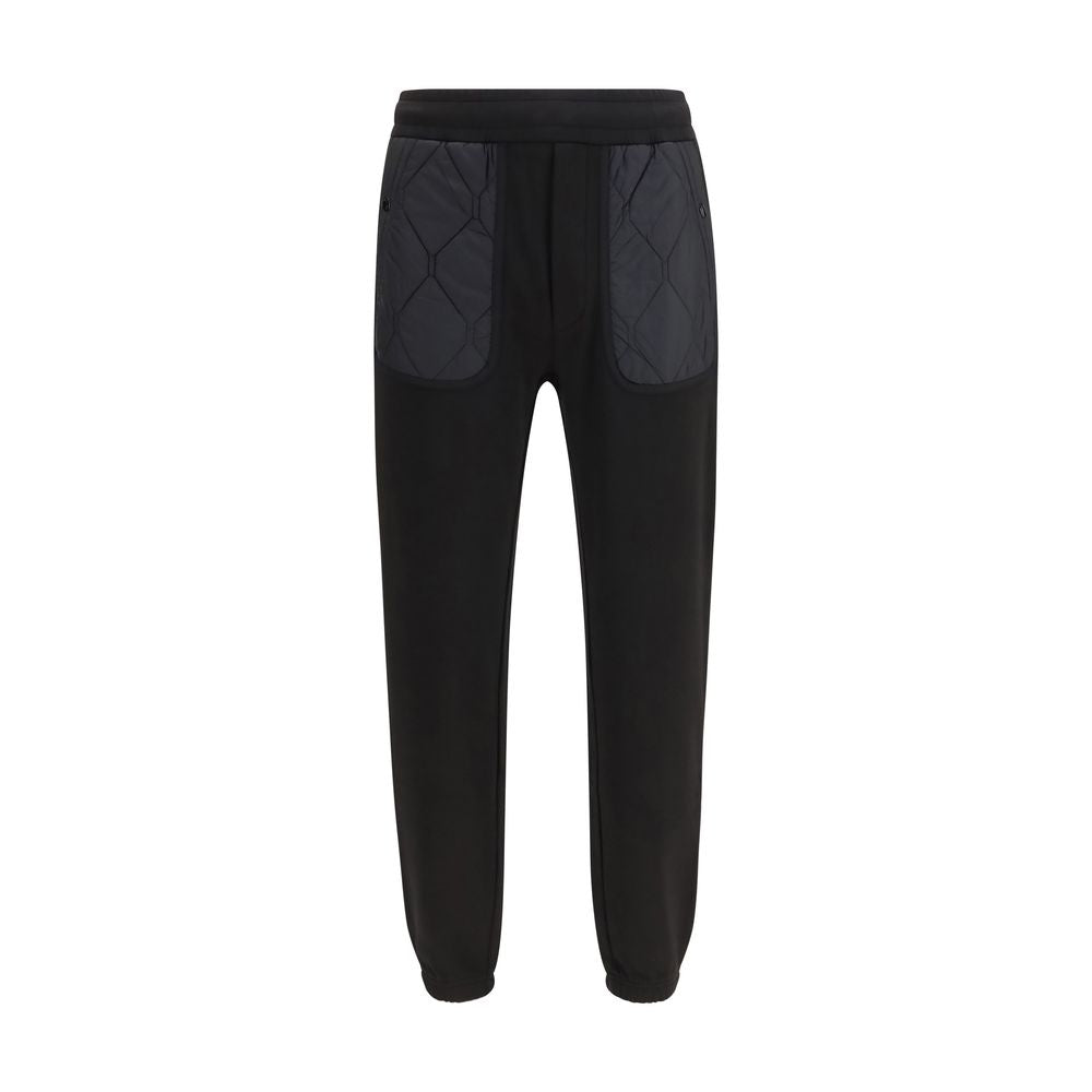 Moncler Schwarze Baumwoll-Sporthose