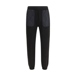 Moncler Schwarze Baumwoll-Sporthose