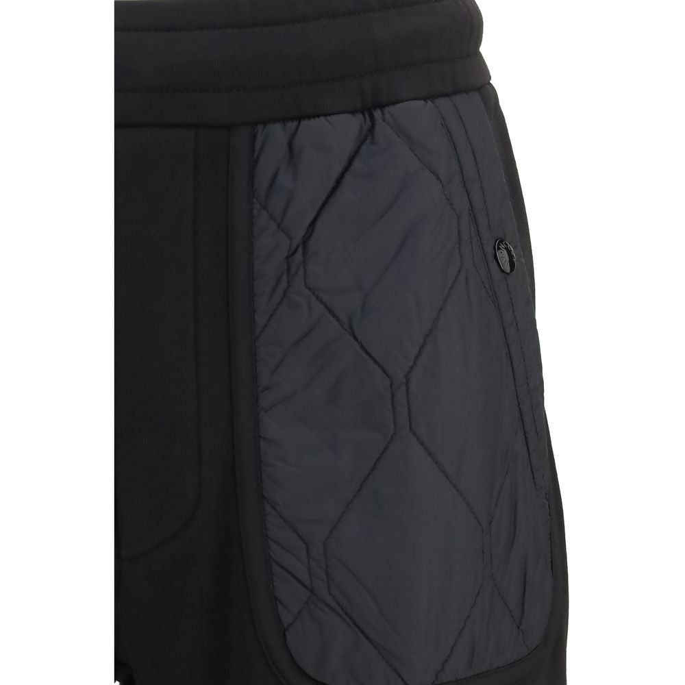 Moncler Schwarze Baumwoll-Sporthose