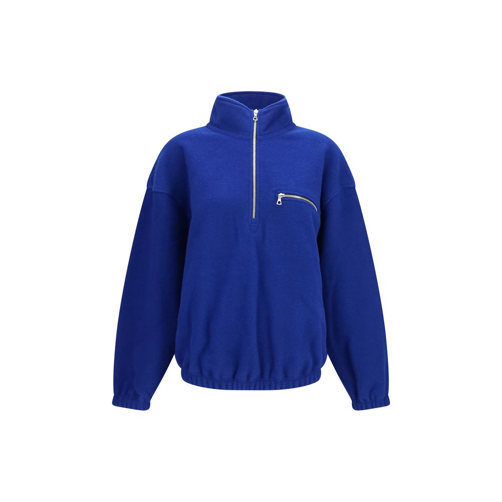 RIER Blauer Wollpullover Oves Aries