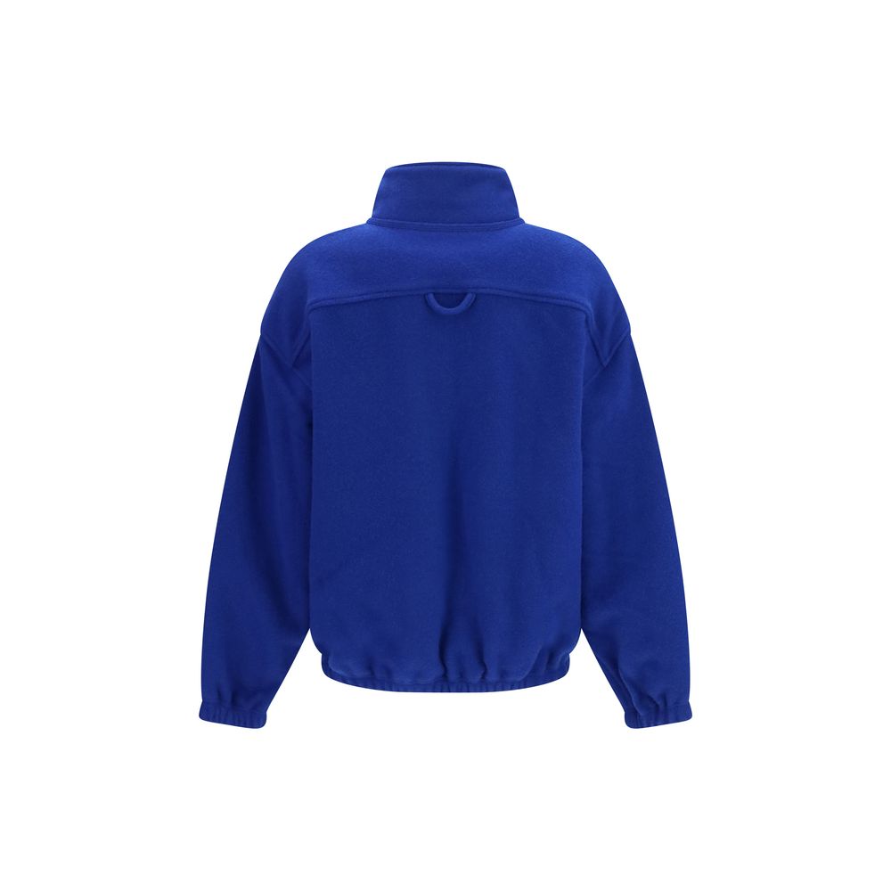 RIER Blauer Wollpullover Oves Aries