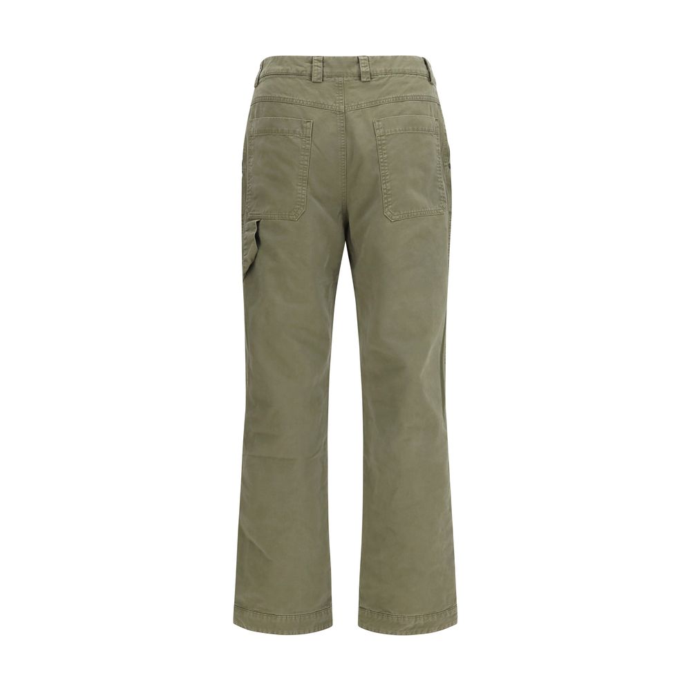 Off-White Zweifarbige Baumwoll-Freizeithose