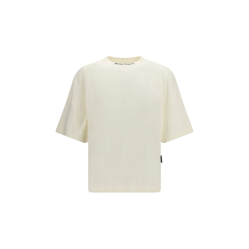 Palm Angels Beiges Baumwoll-T-Shirt