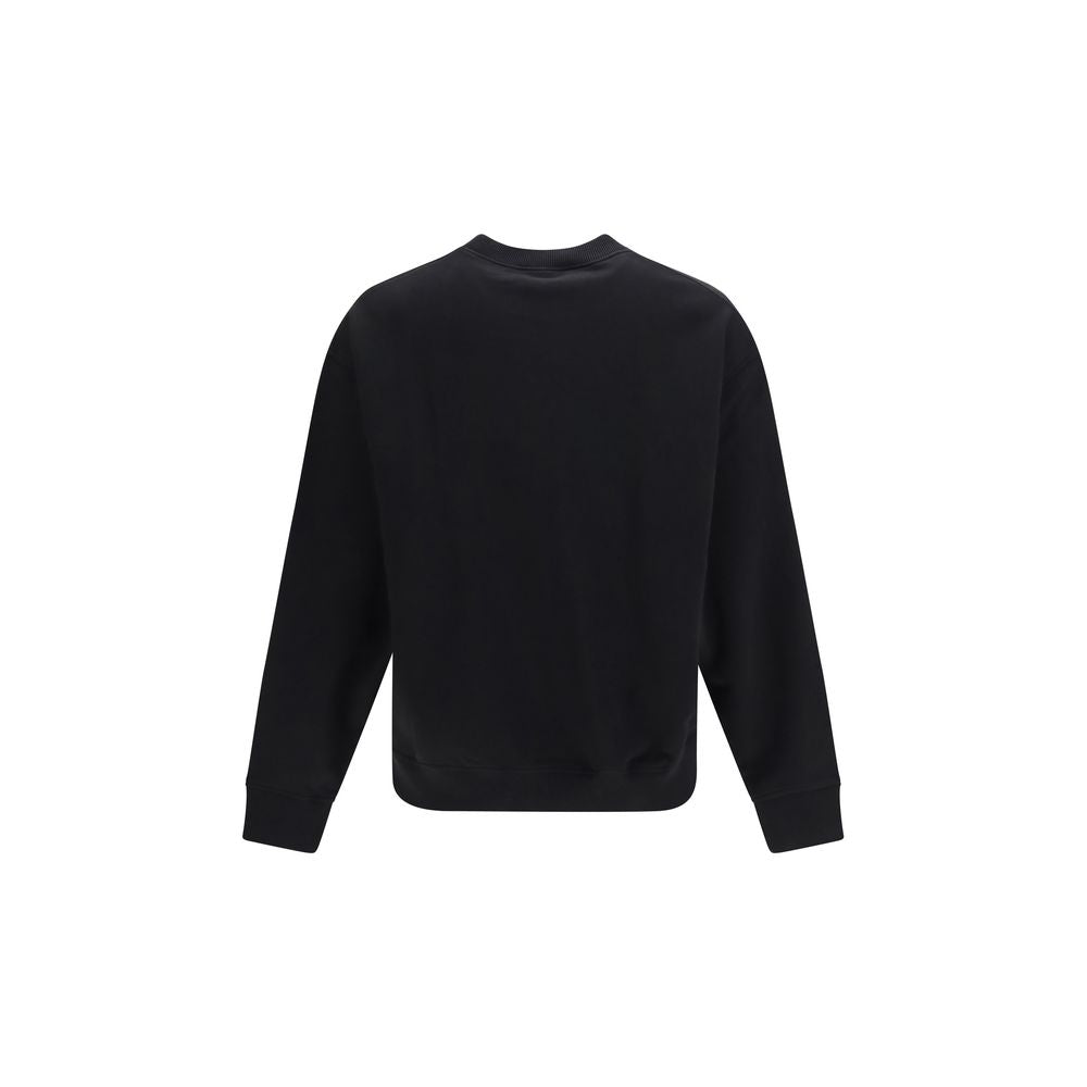 Palm Angels Schwarzer Baumwoll-Sweatshirt