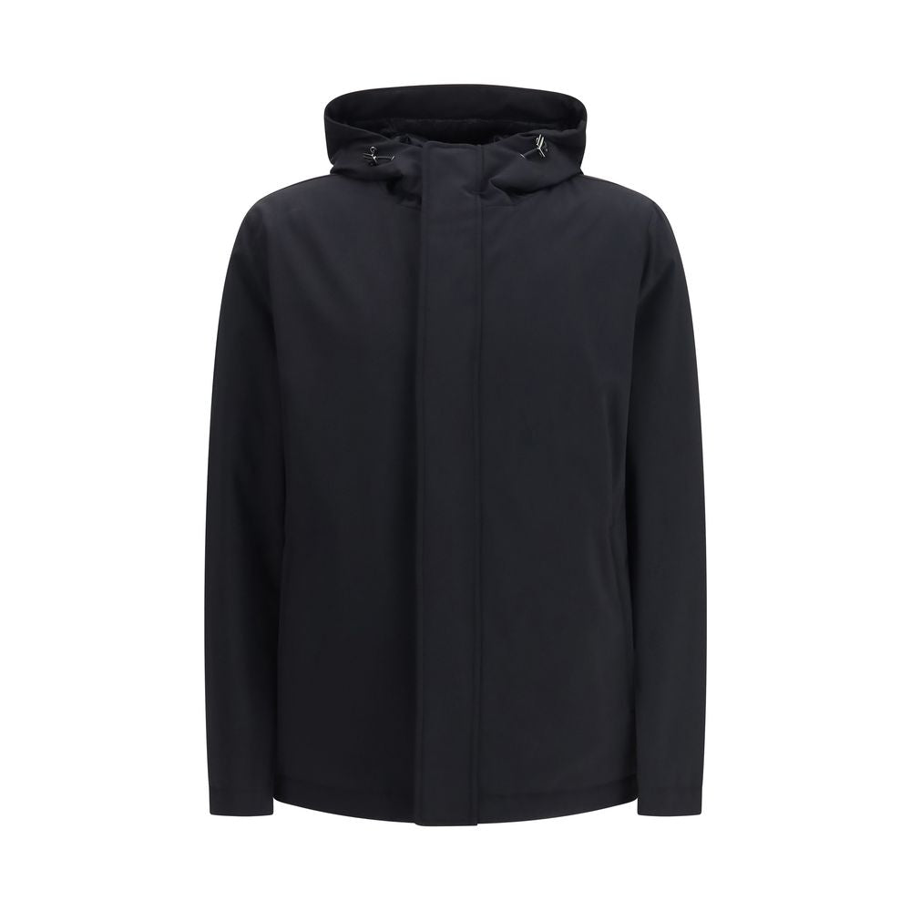 Herno Schwarze Shell-Jacke aus Polyester