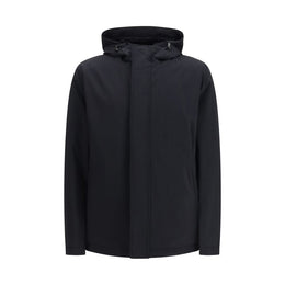 Herno Schwarze Shell-Jacke aus Polyester