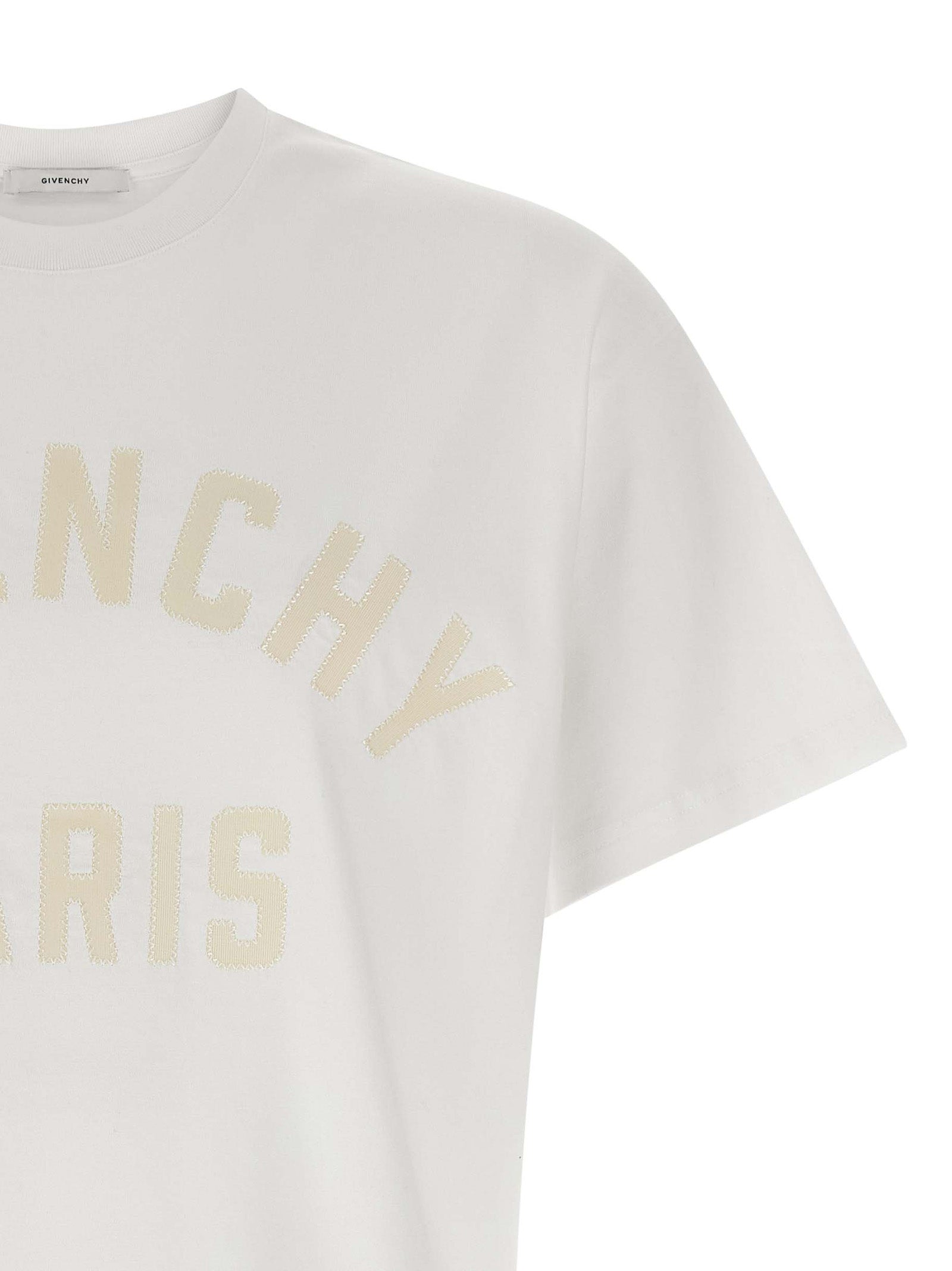 Givenchy Weißes Baumwoll-T-Shirt