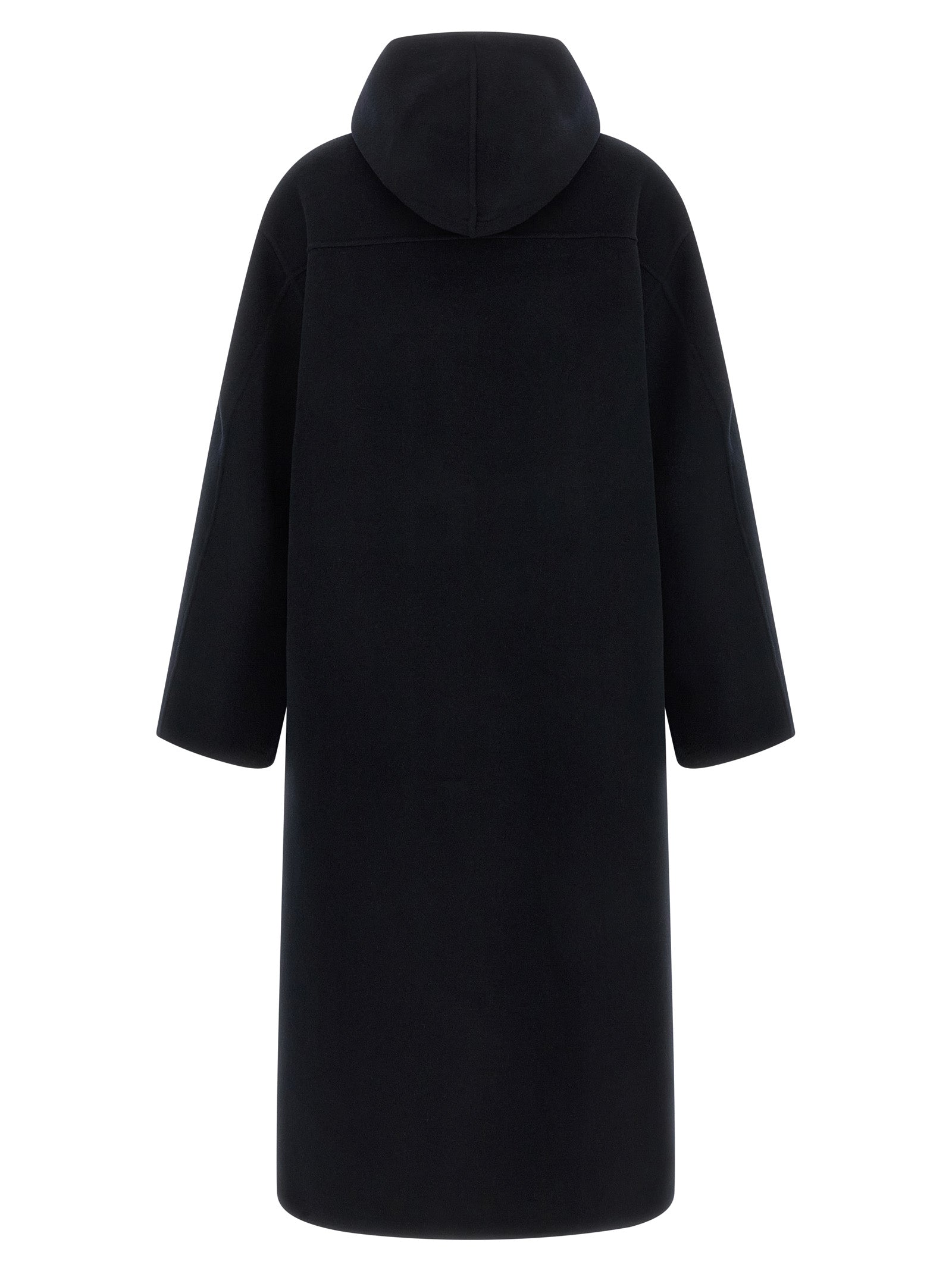 Rohe Blauer Wollmantel