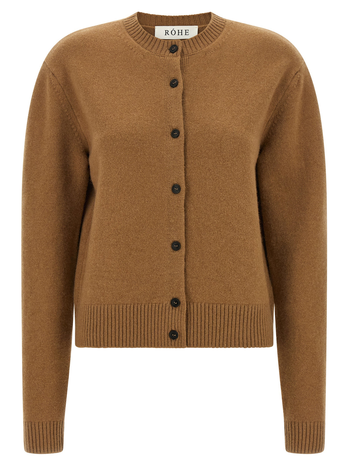 Rohe Brauner Wollcardigan