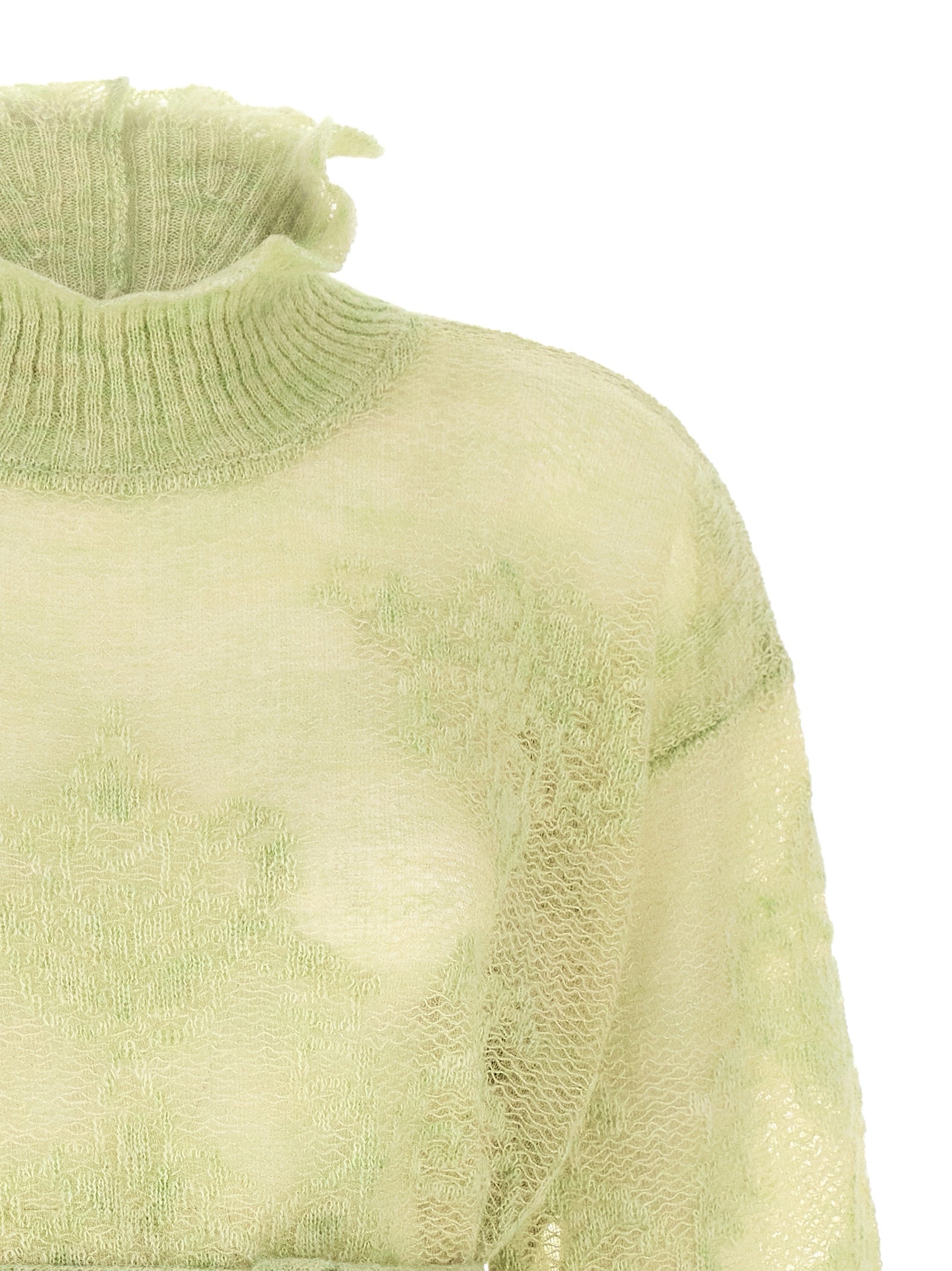 Twinset Zweifarbige Polyamid-Strickjacke