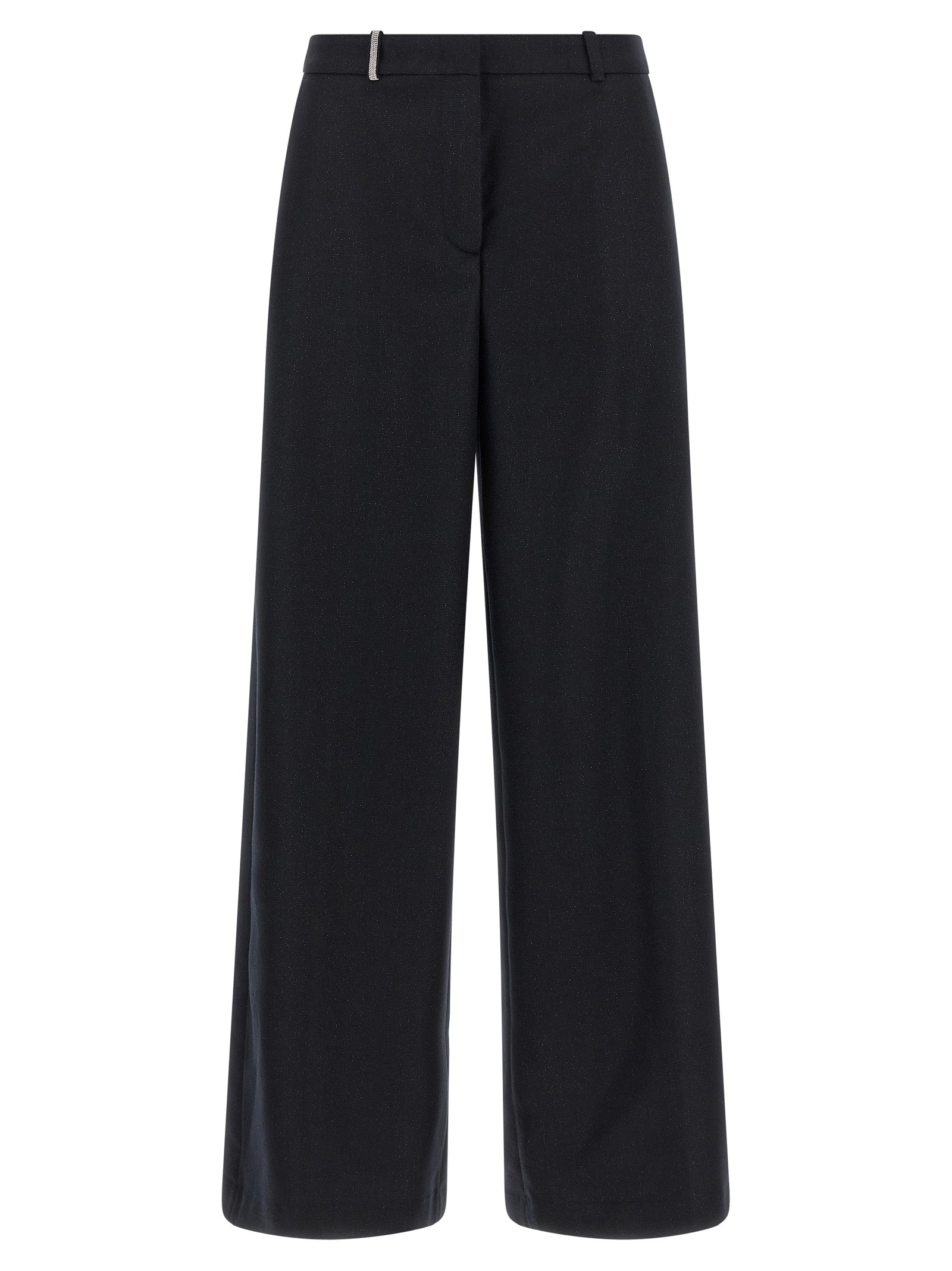 Peserico Blaue Hose aus reiner Schurwolle