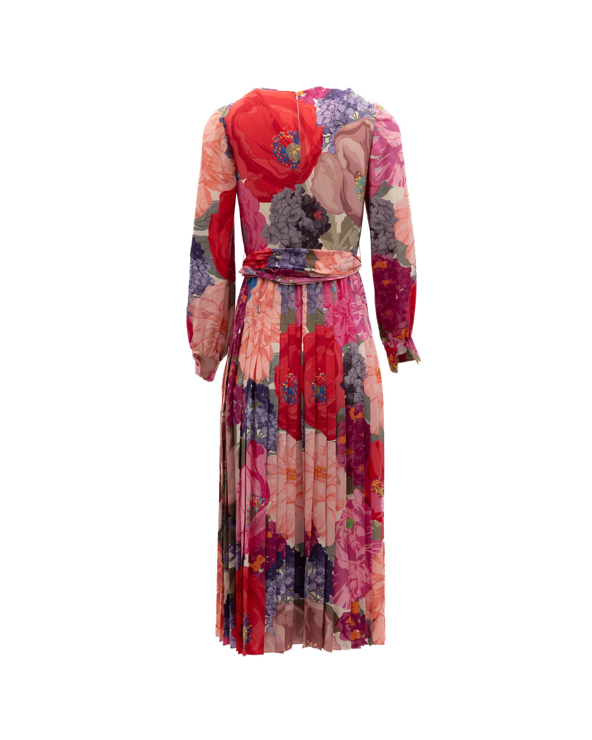 Valentino Garavani Mehrfarbiges Blumenkleid für Damen