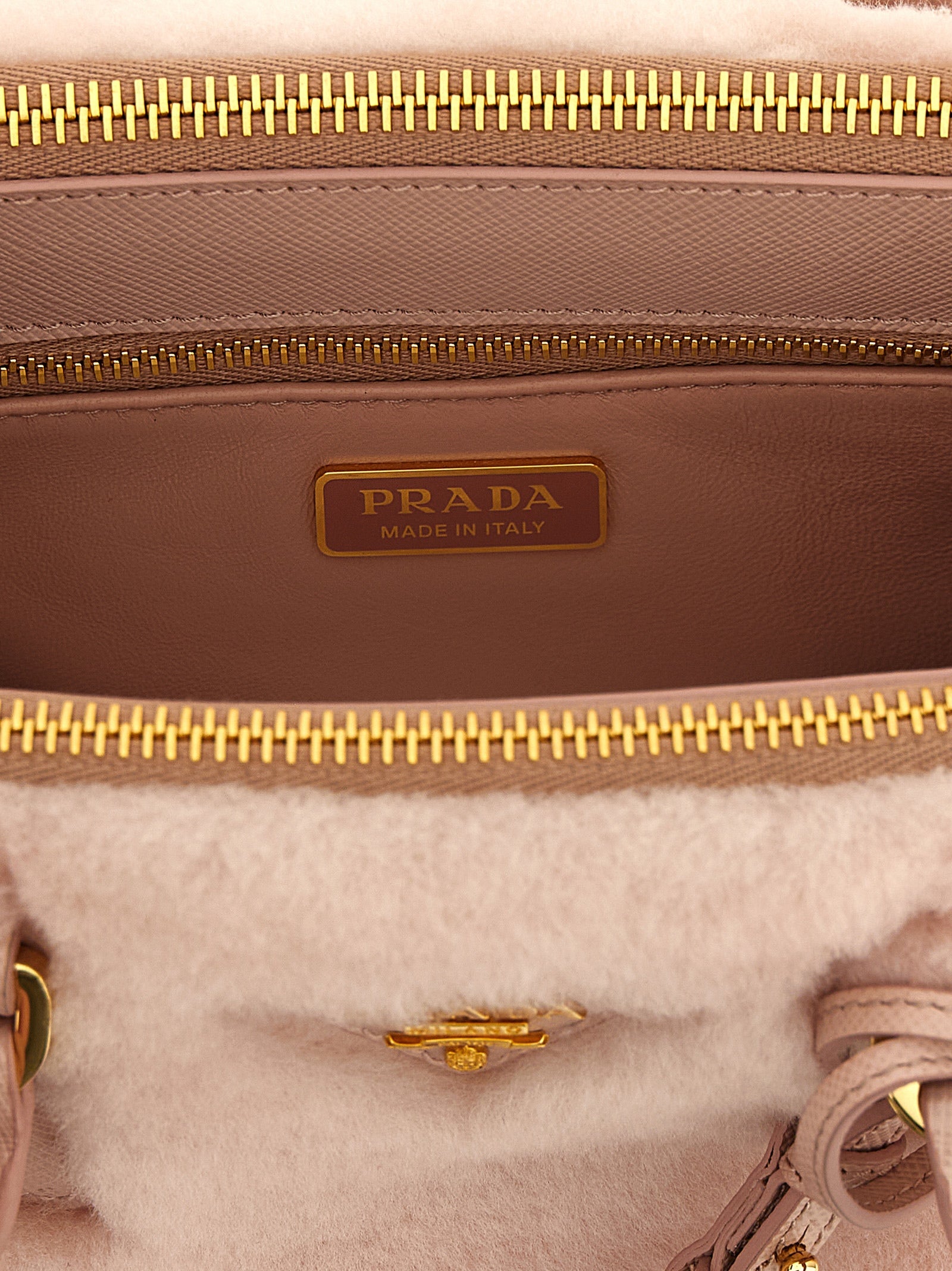 Prada Multicolor Lammleder Handtasche