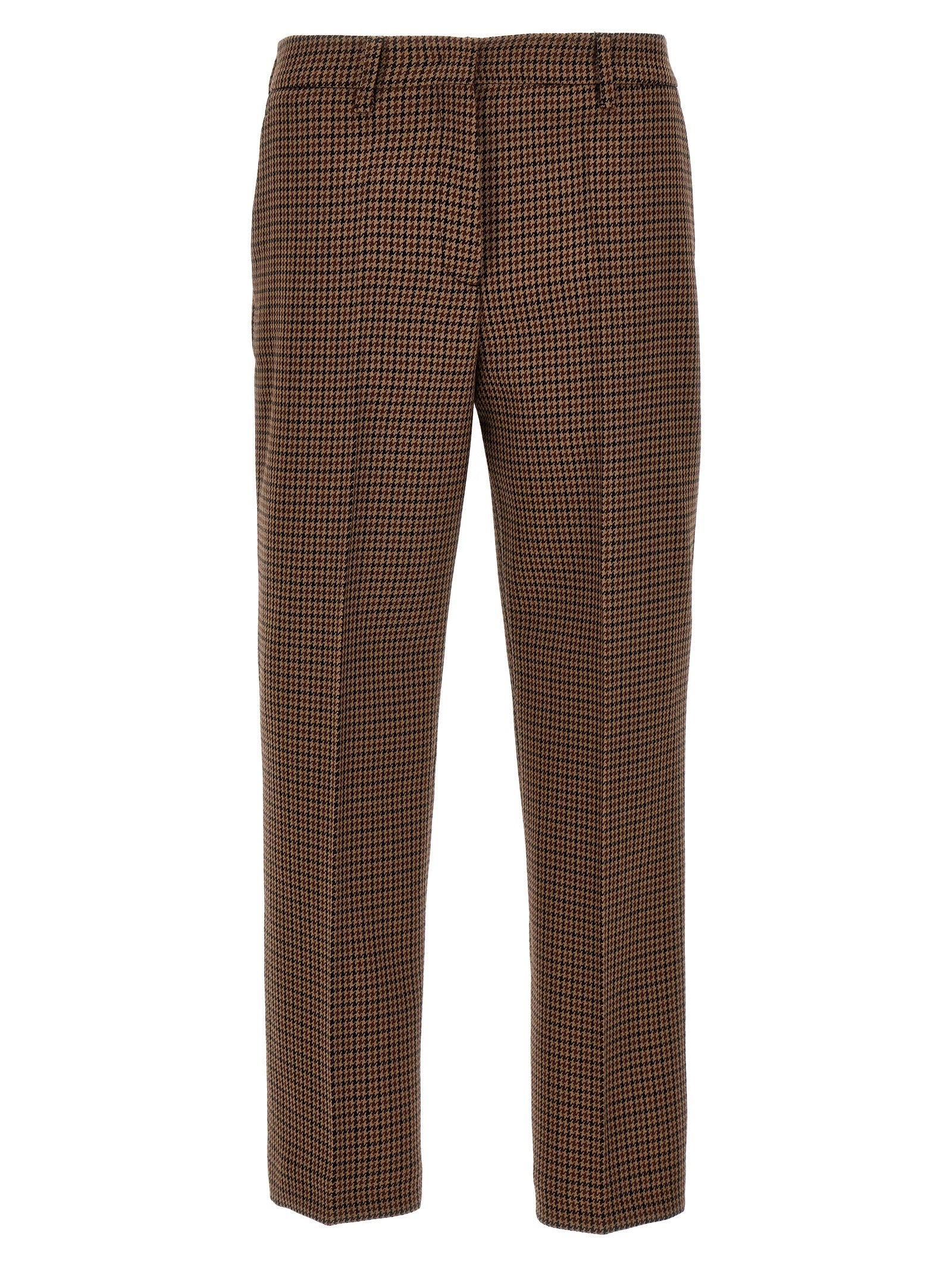 Prada Braune Hose aus reiner Schurwolle