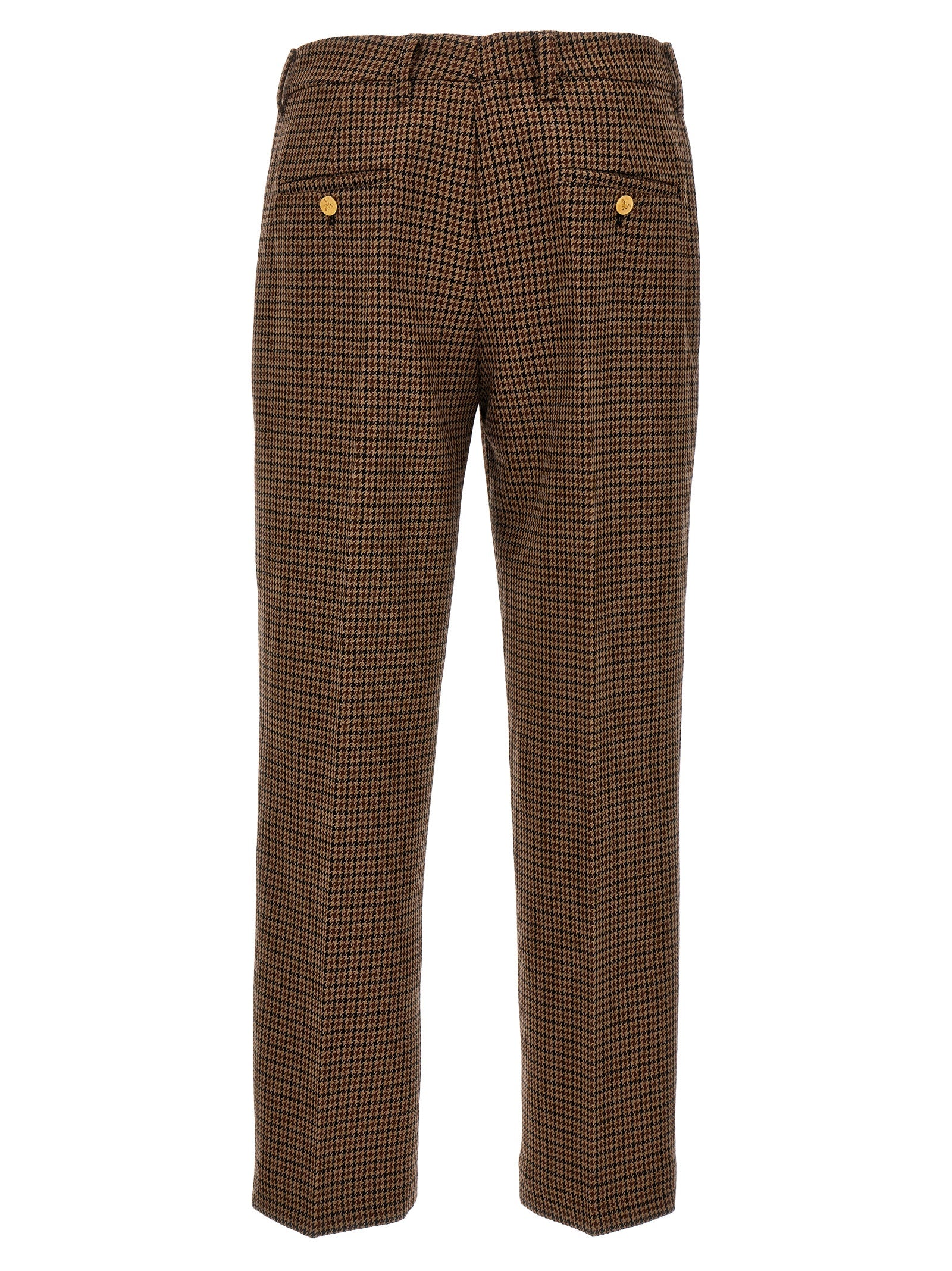 Prada Braune Hose aus reiner Schurwolle