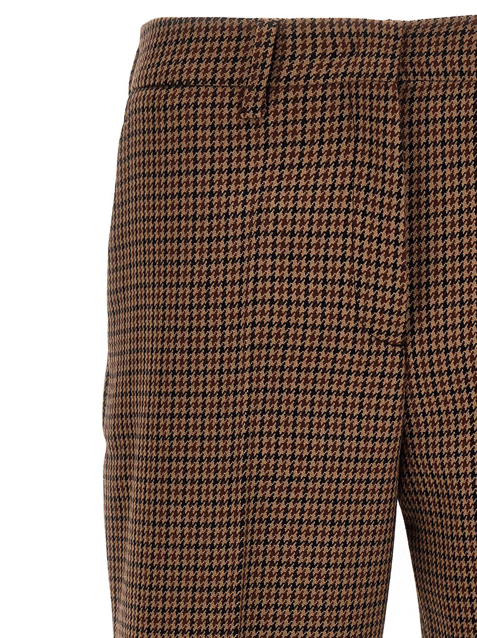 Prada Braune Hose aus reiner Schurwolle