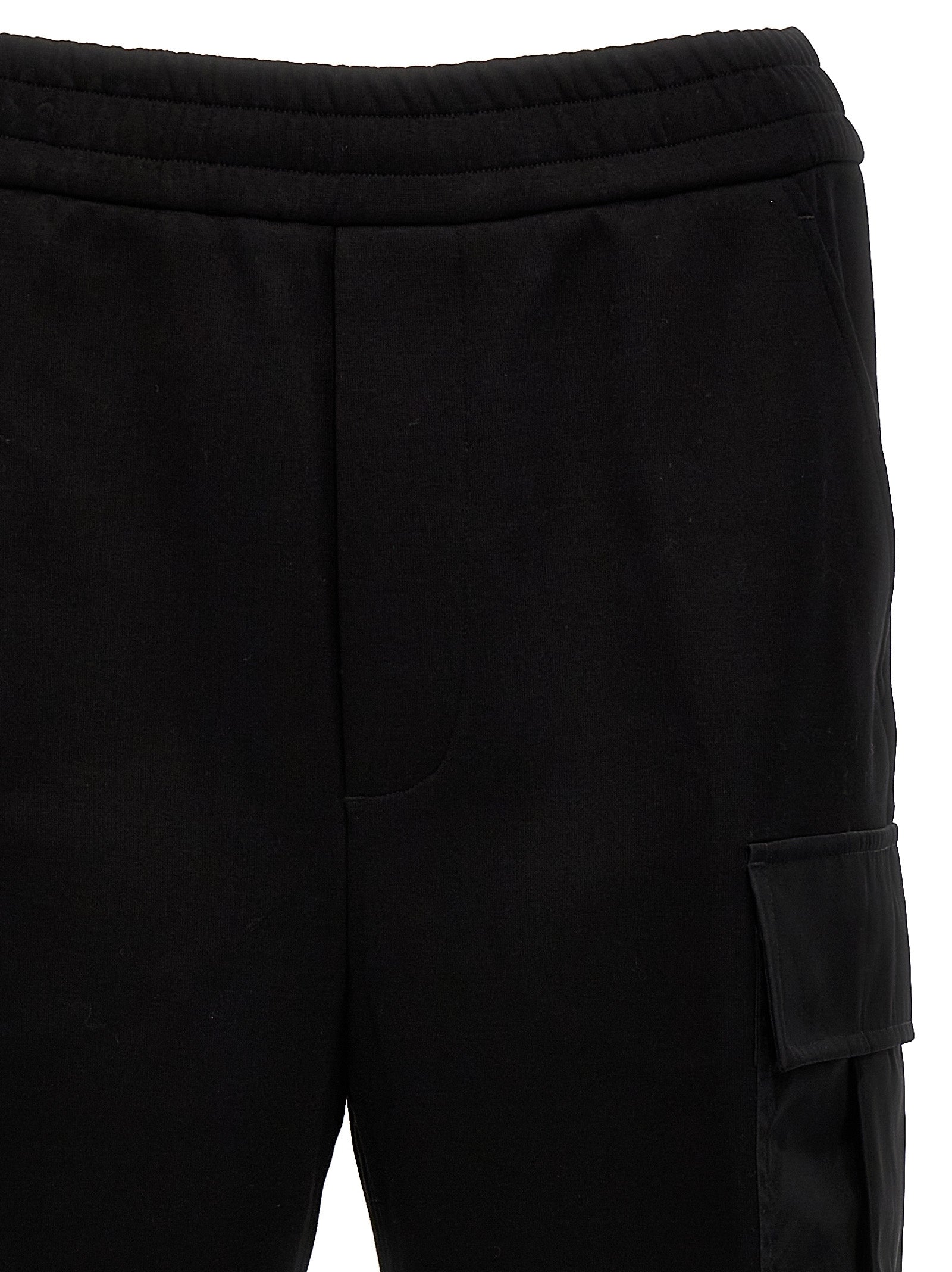 Prada Schwarze Baumwoll-Jogginghose (Trainingshose)