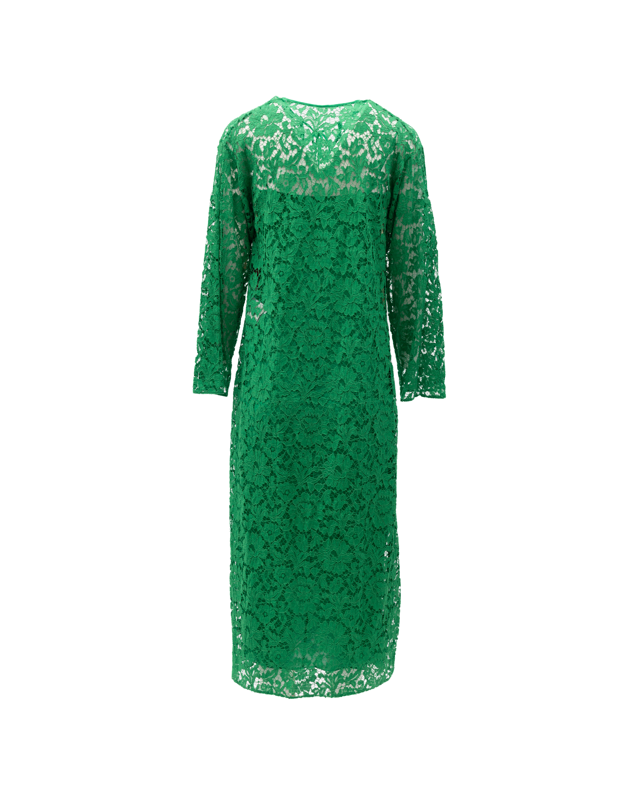 Valentino Garavani Damen-Spitzenkleid in Grün
