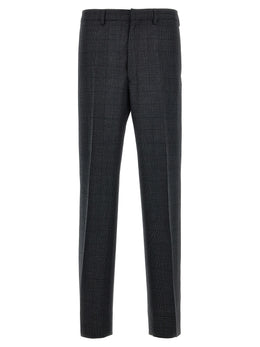 Prada Graue Hose aus reiner Schurwolle