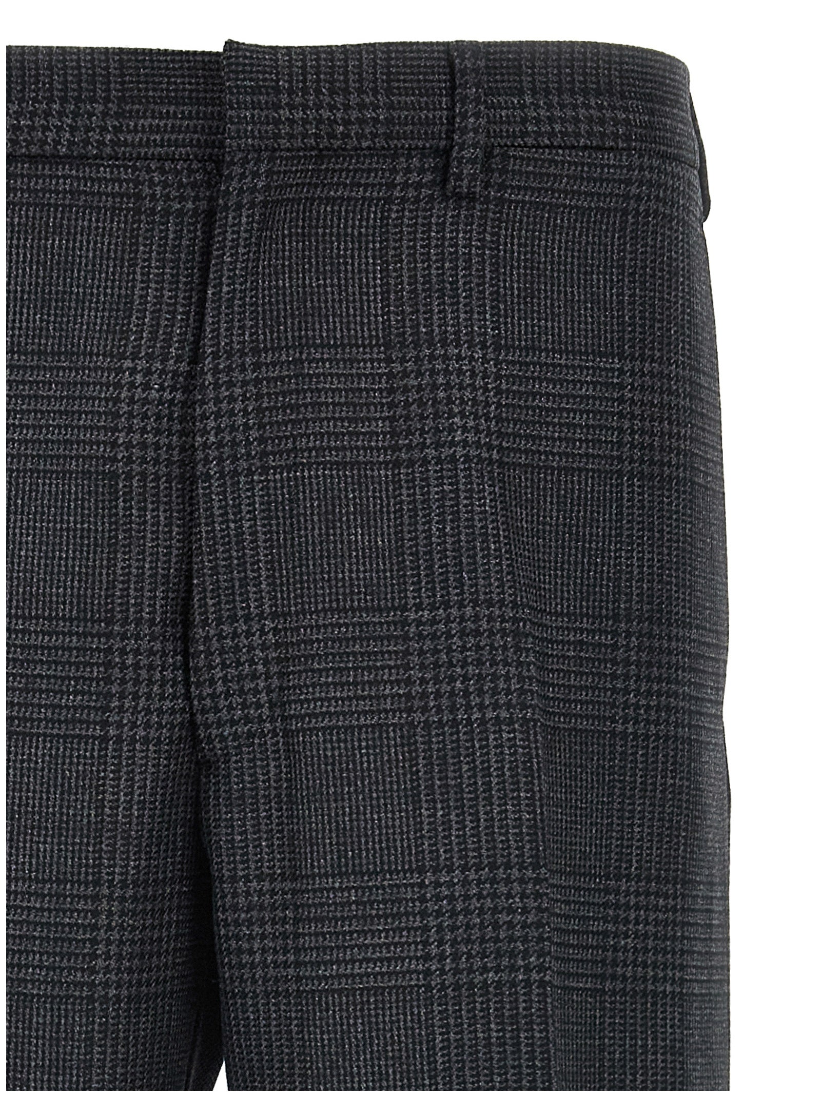 Prada Graue Hose aus reiner Schurwolle