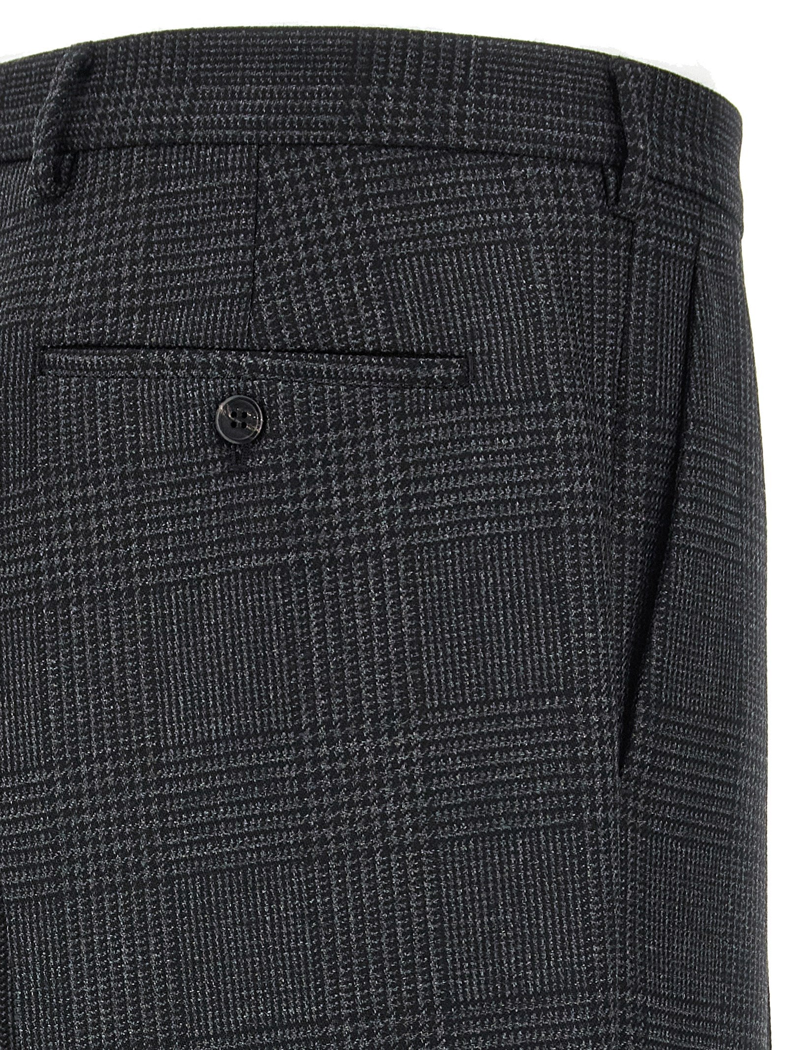 Prada Graue Hose aus reiner Schurwolle