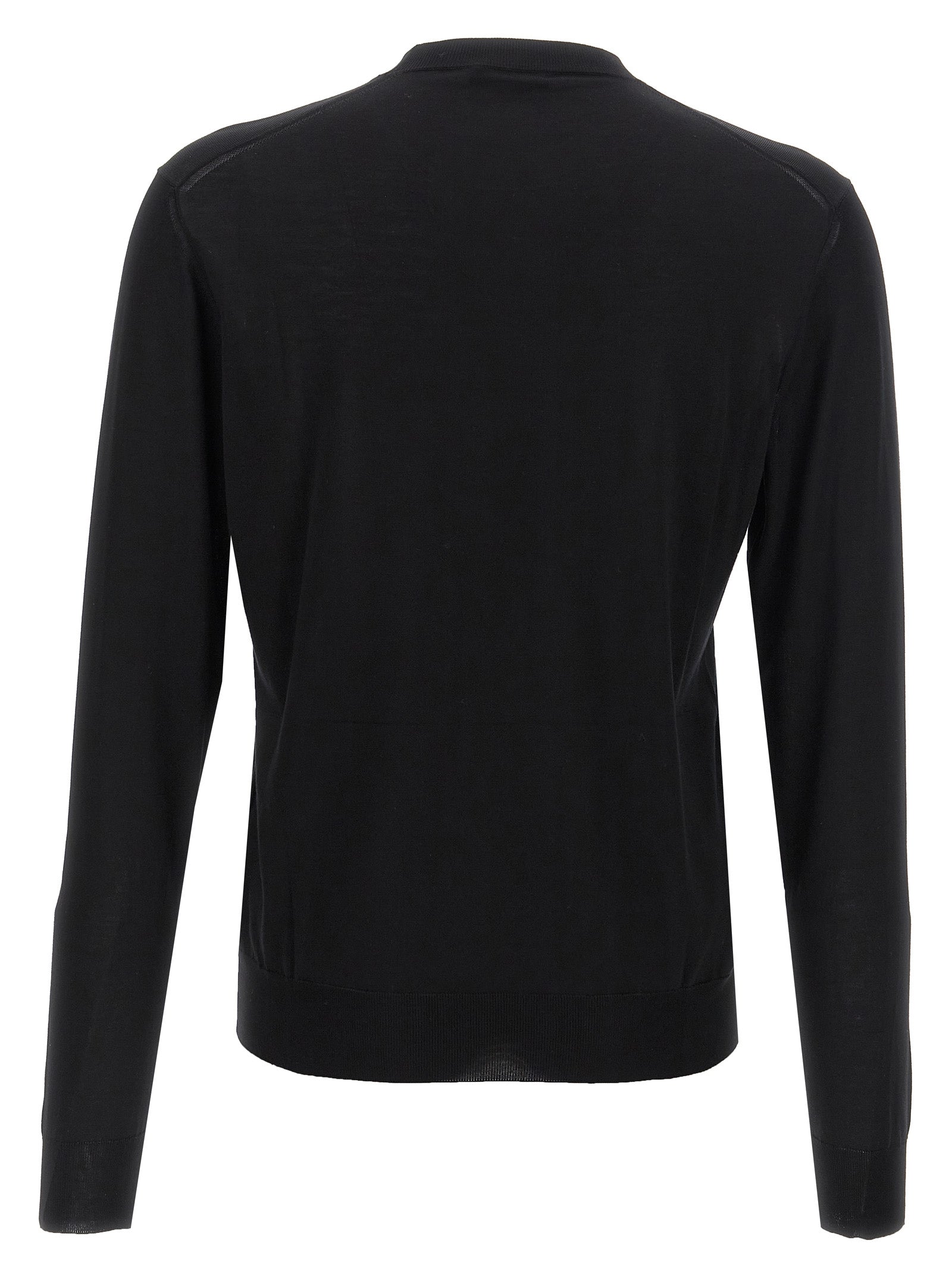 Prada Schwarzer Seiden-Cardigan