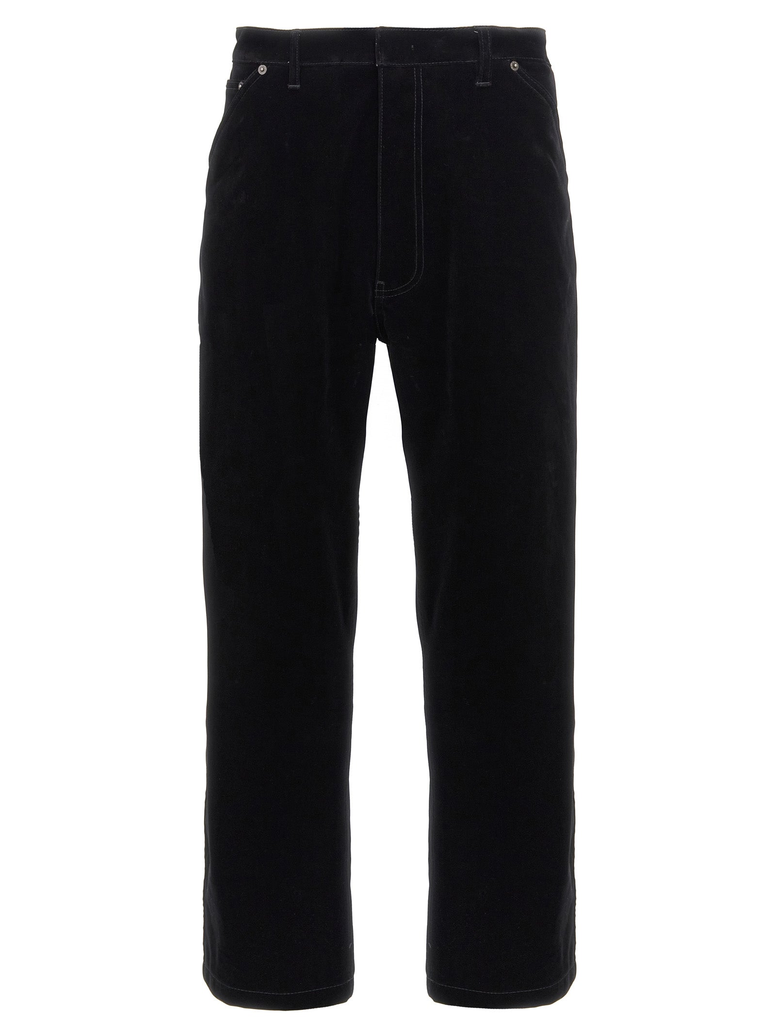 Prada Schwarze Baumwoll-Freizeithose
