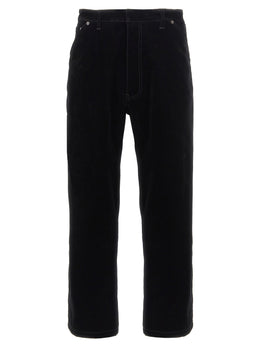 Prada Schwarze Baumwoll-Freizeithose