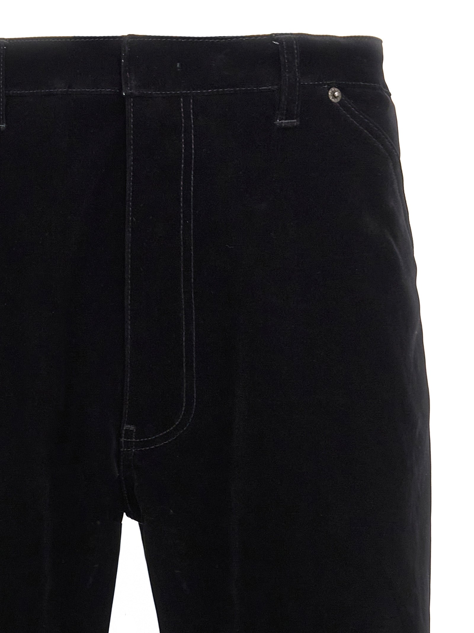 Prada Schwarze Baumwoll-Freizeithose