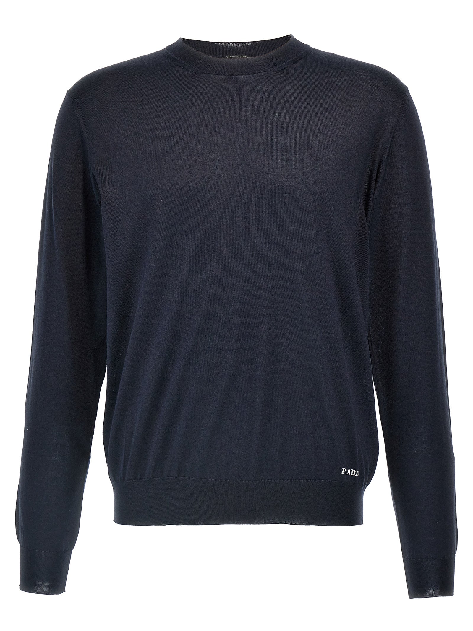 Prada Blauer Seiden-Cardigan