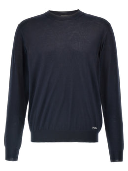 Prada Blauer Seiden-Cardigan