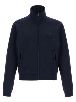Prada Blauer Polyester-Sweatshirt