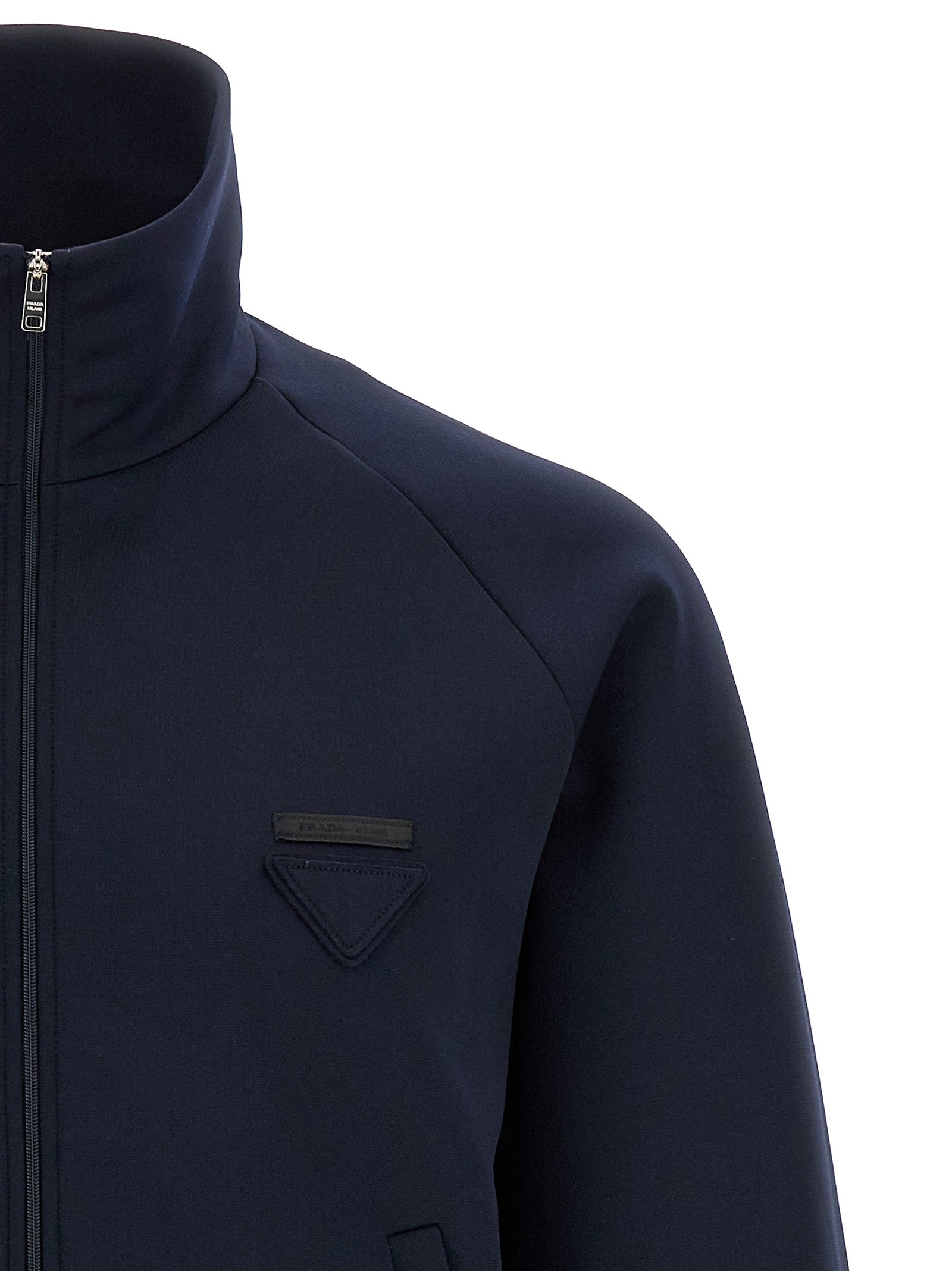 Prada Blauer Polyester-Sweatshirt