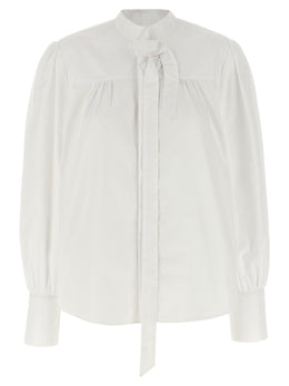 Prada Weiße Baumwollbluse