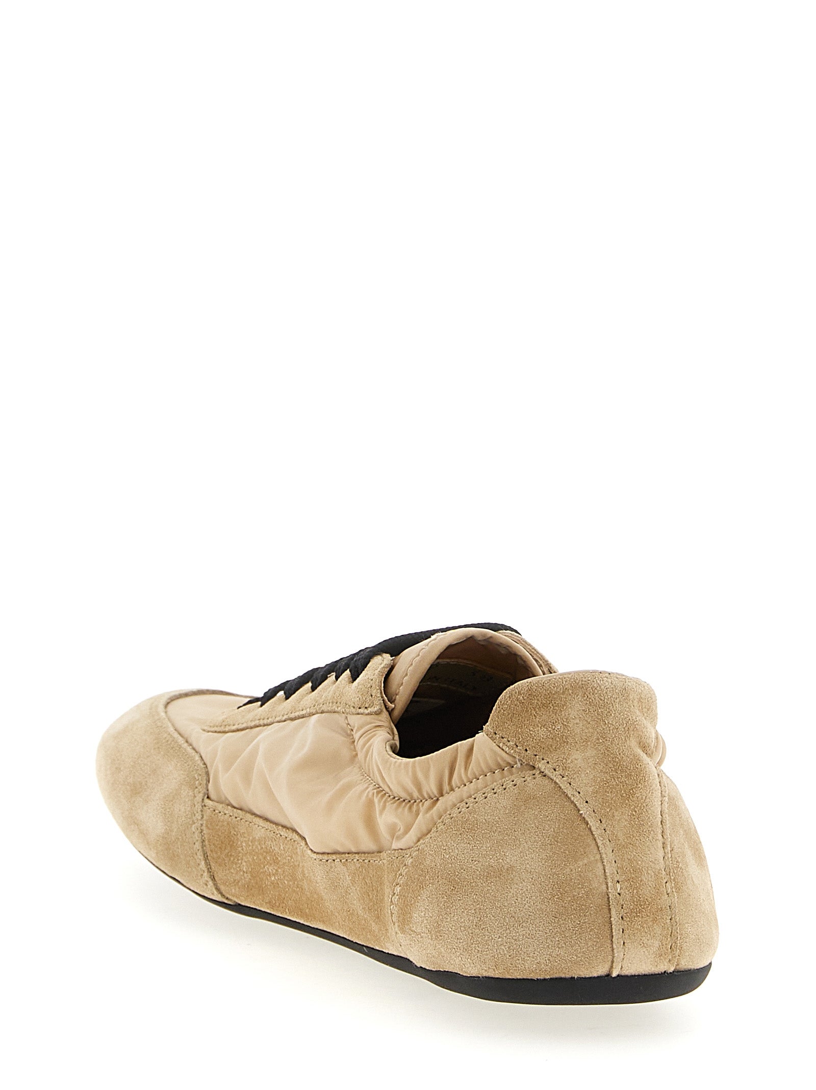 Prada Beige Polyamid-Sneakers für sportliche Aktivitäten
