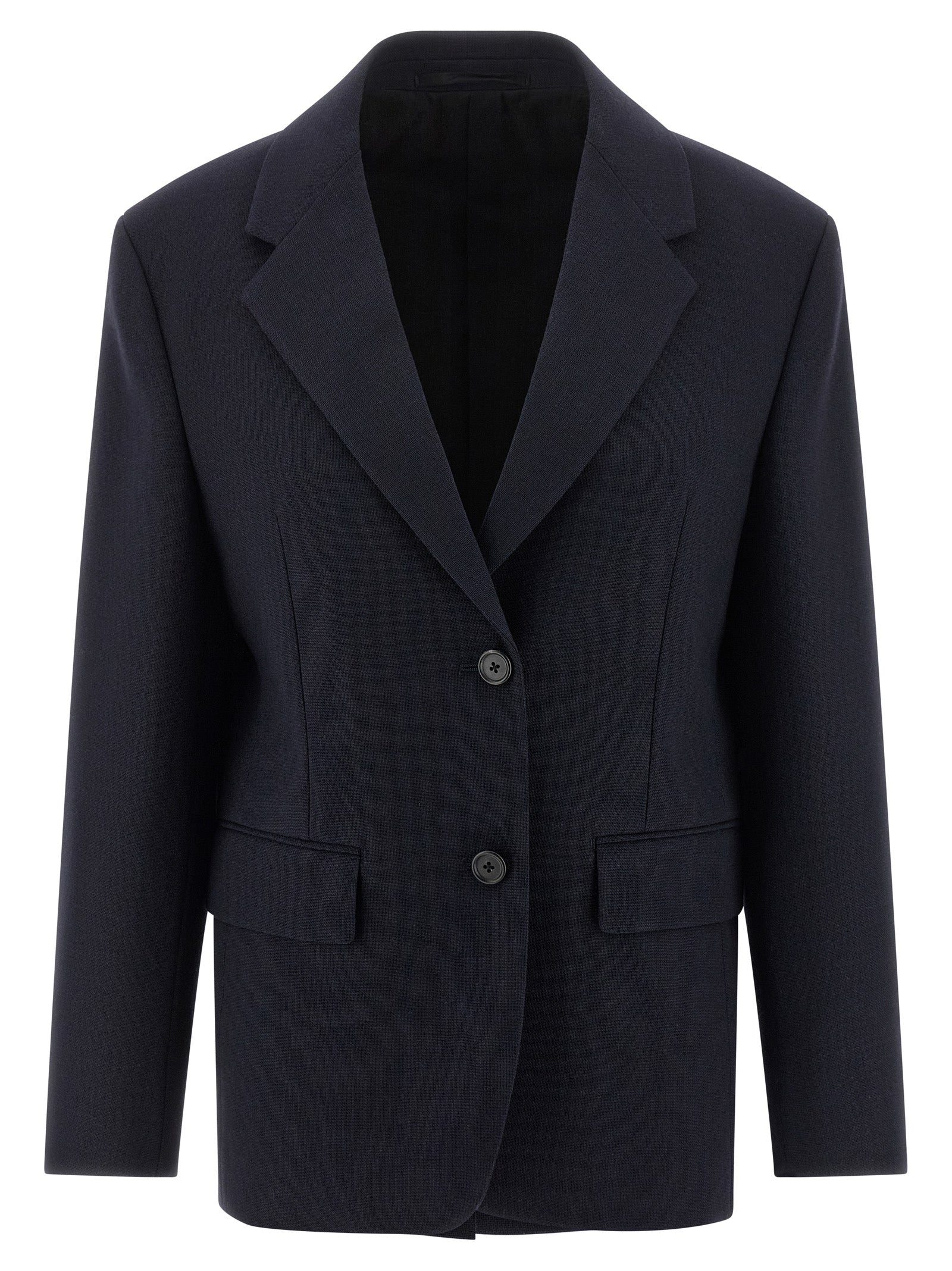 Prada Blaues Sakko aus reiner Schurwolle