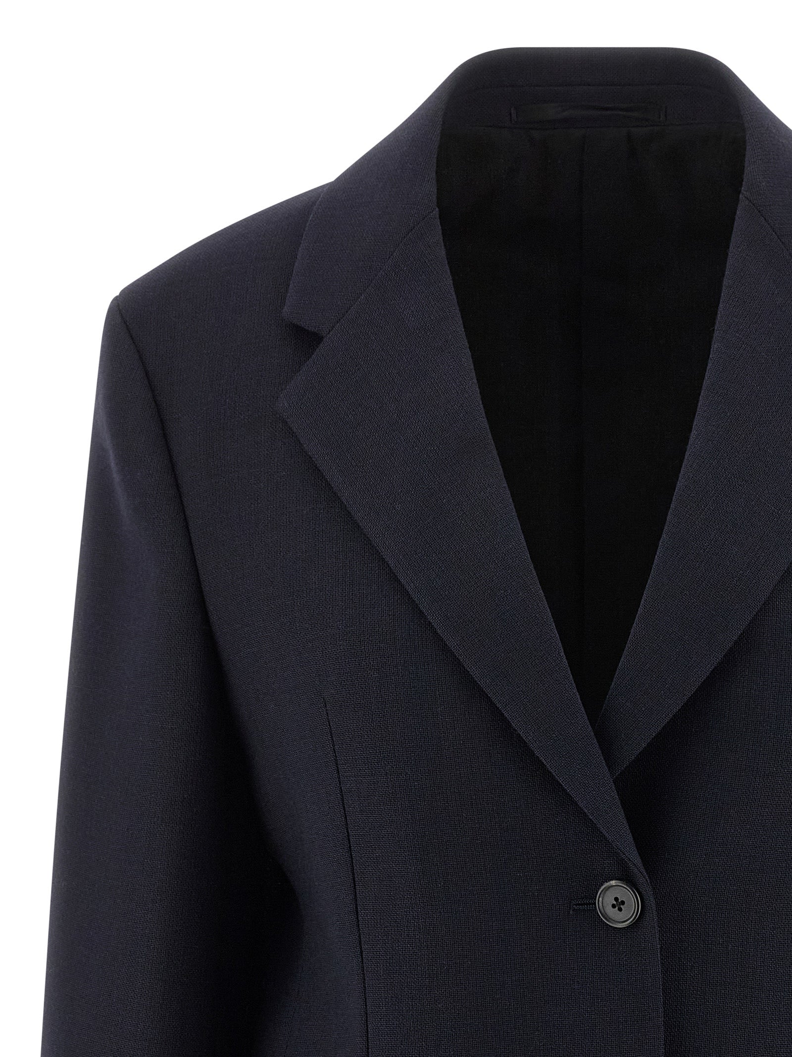 Prada Blaues Sakko aus reiner Schurwolle