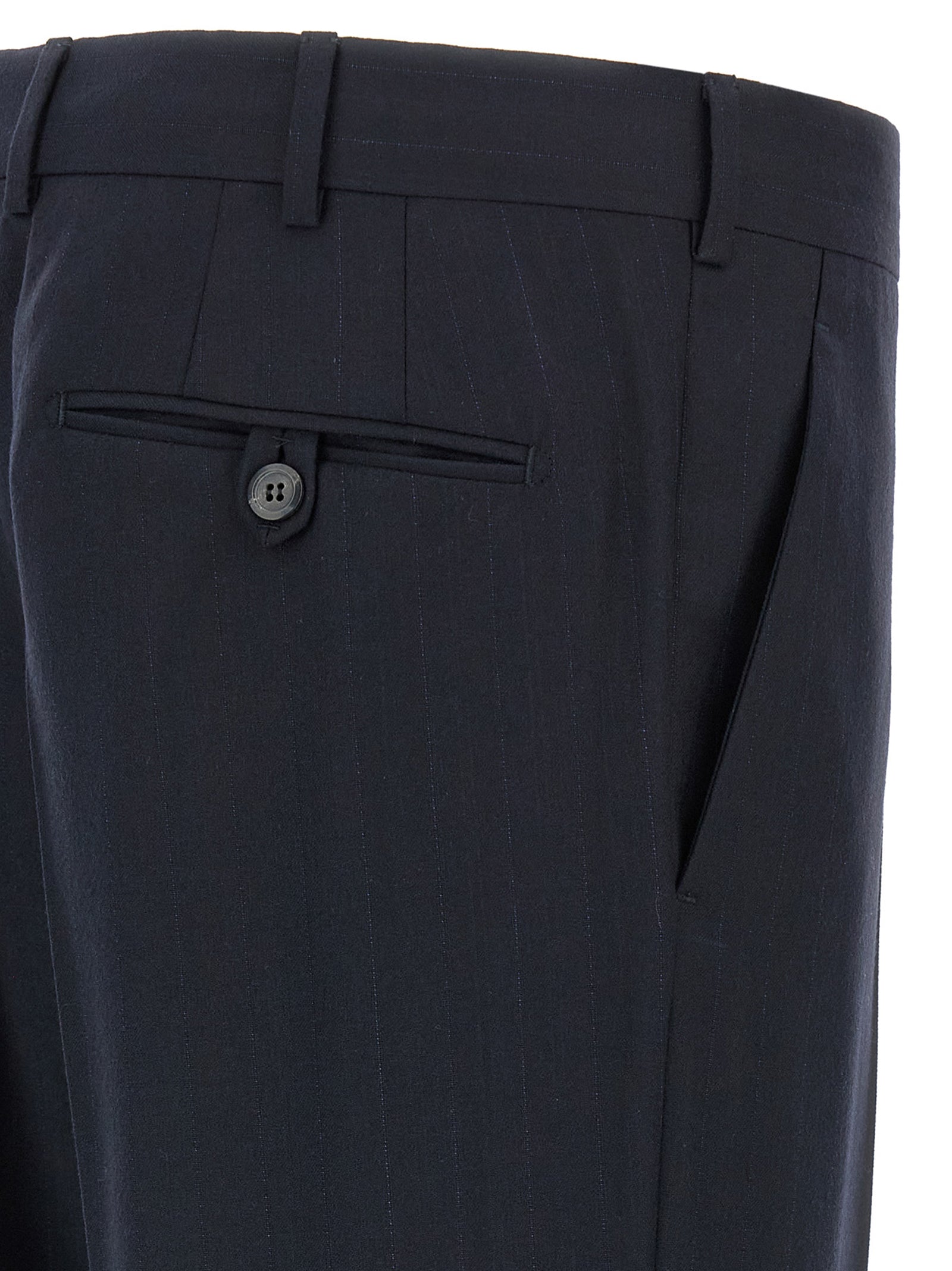 Prada Blauvio Woll-Zweiteiler