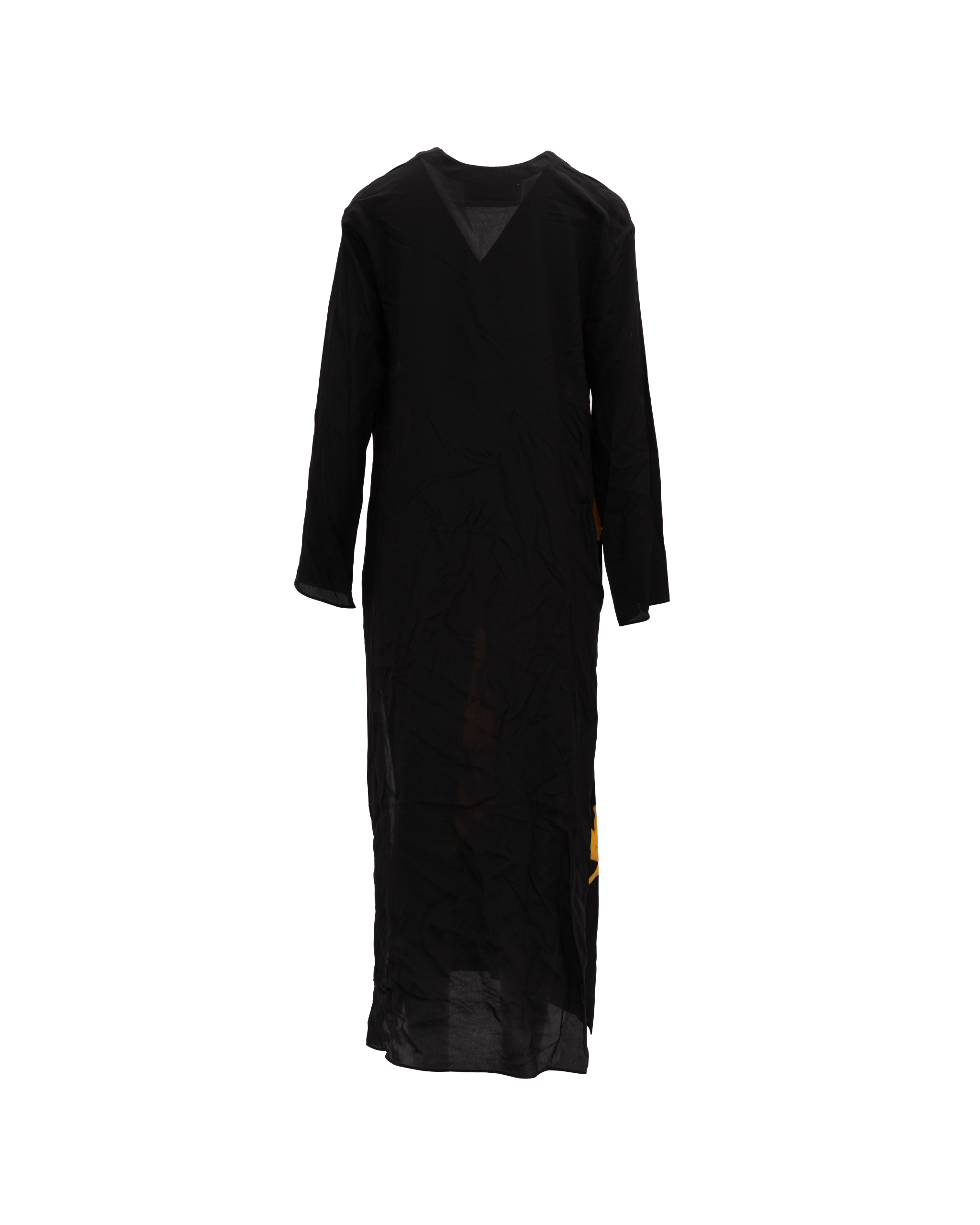 Valentino Garavani Ballkleid mit Drachenstickerei in Schwarz und Gelb
