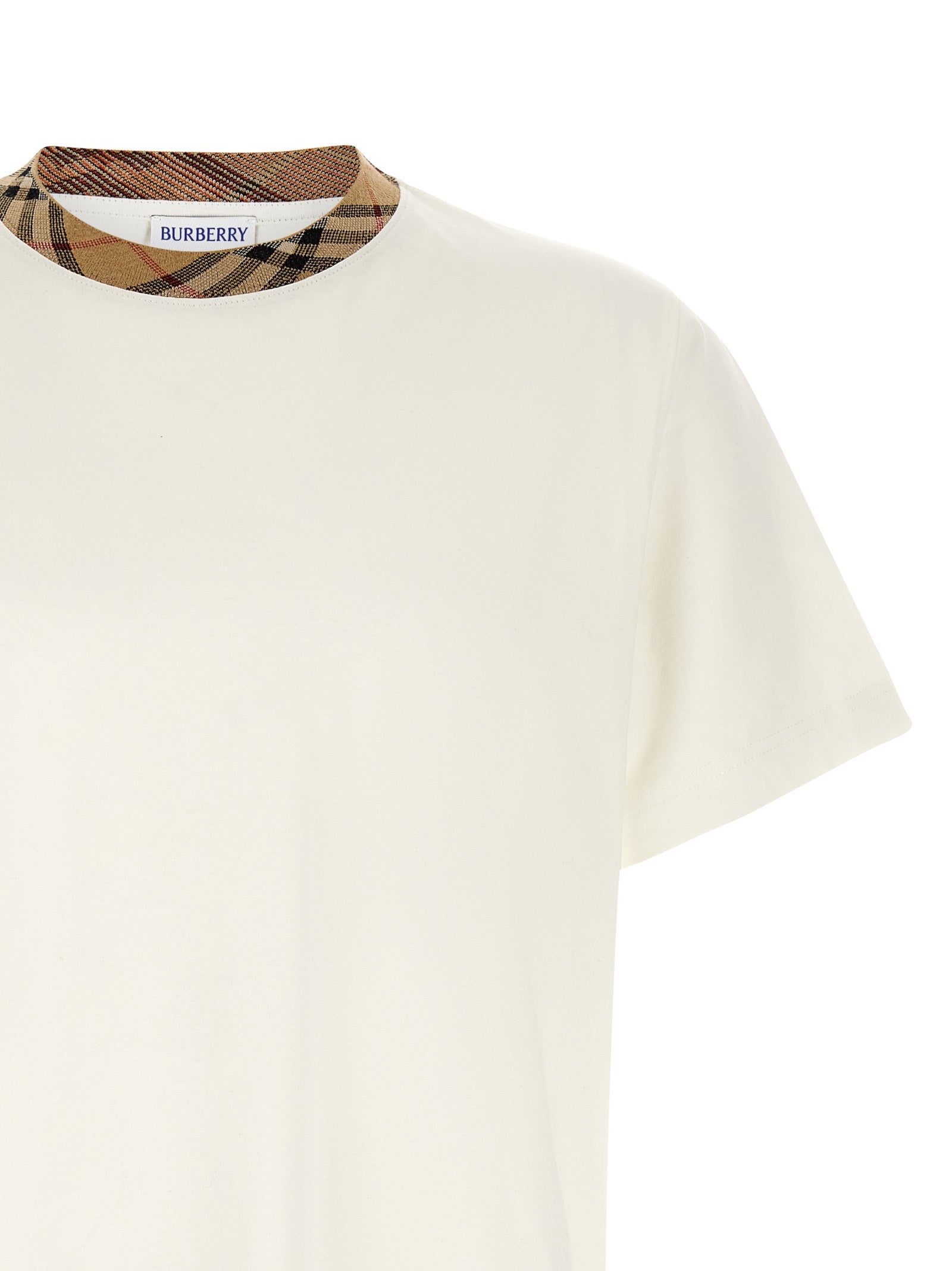 Burberry Beiges Baumwoll-T-Shirt