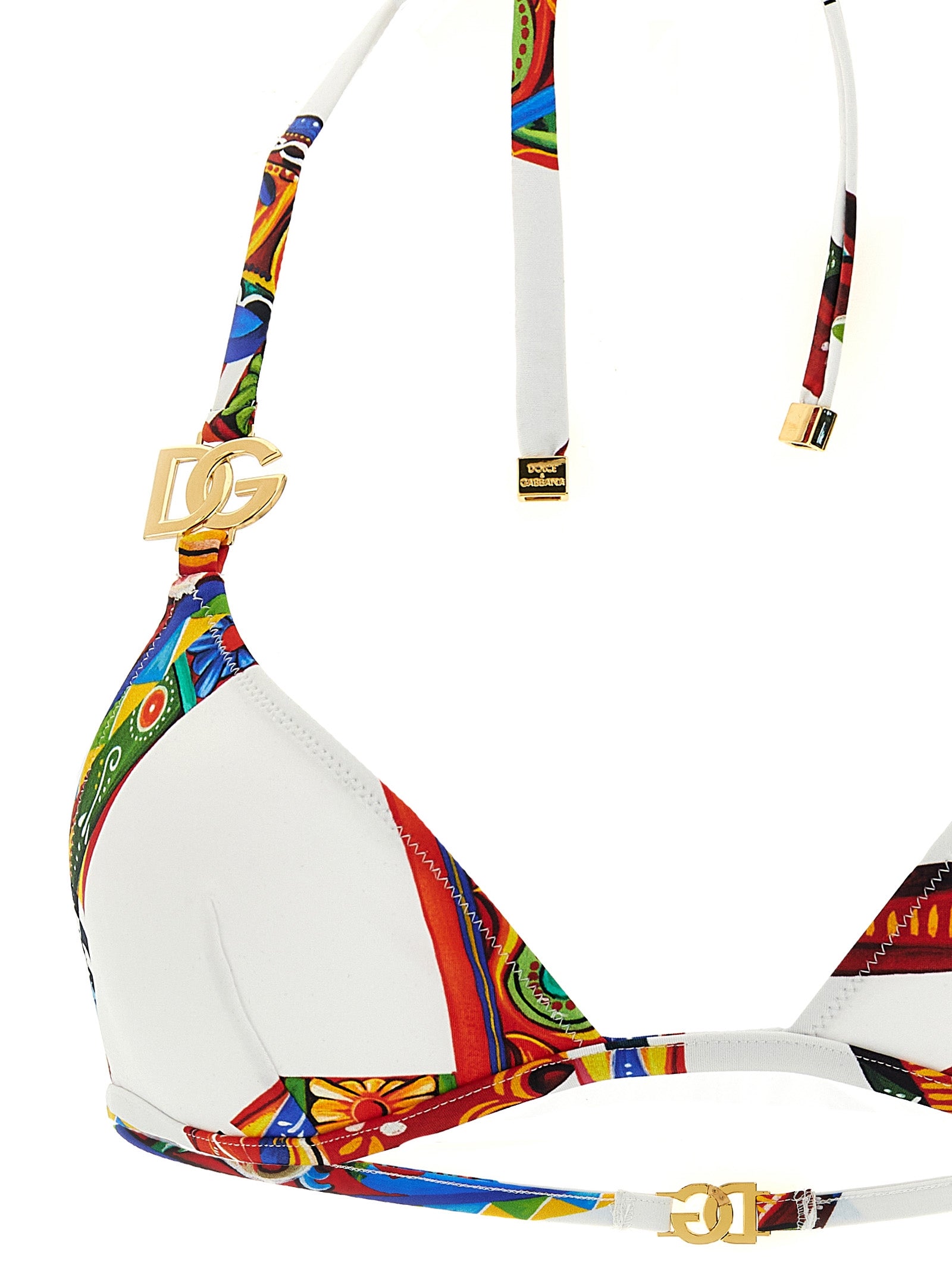 Dolce & Gabbana Mehrfarbiger Bikini aus Polyamid
