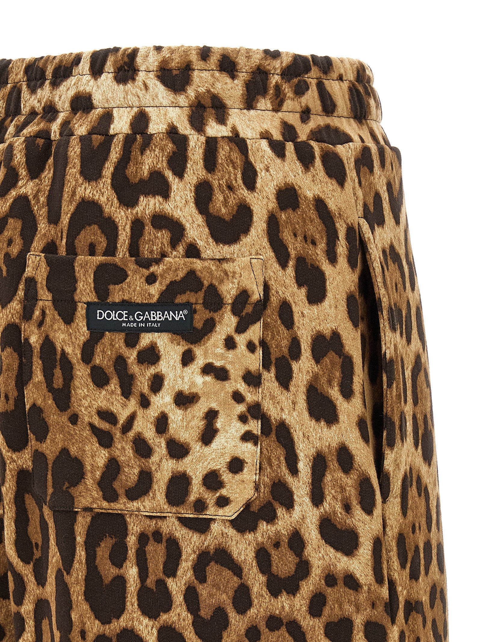 Dolce & Gabbana Braune Baumwollhose für die Freizeit