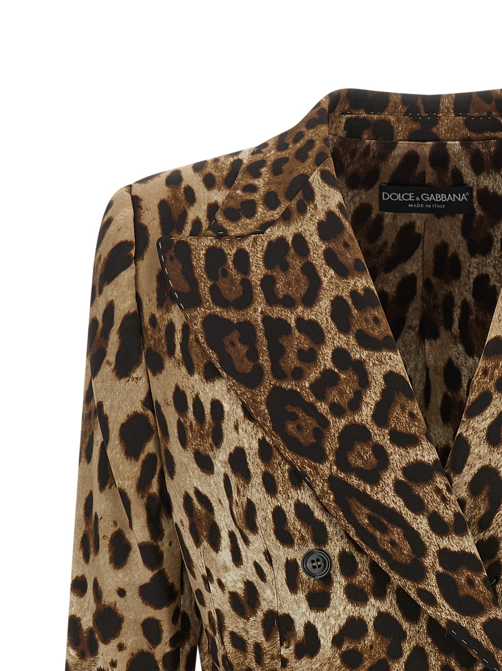 Dolce & Gabbana Brauner Wollblazer