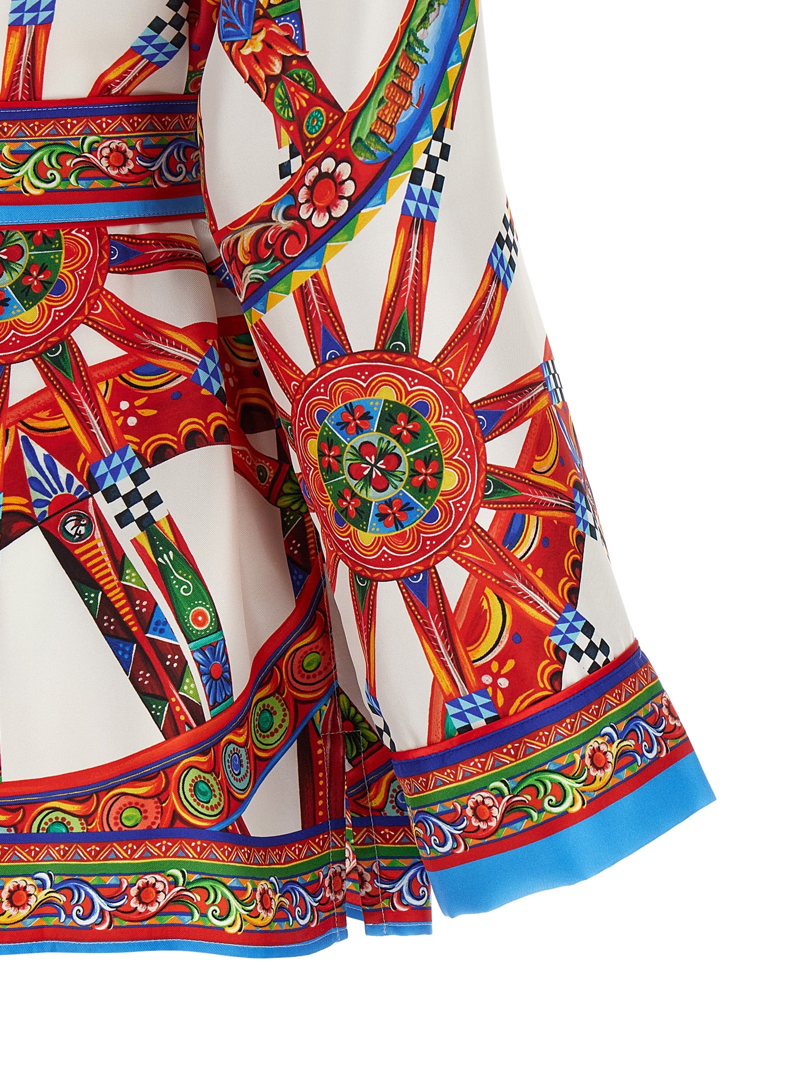 Dolce & Gabbana Mehrfarbige Seidenbluse