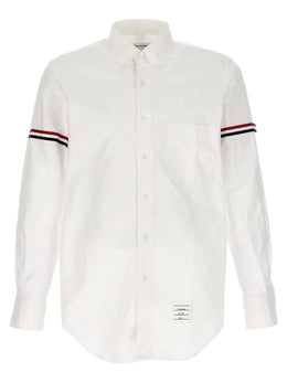 Thom Browne Weiße Baumwollbluse
