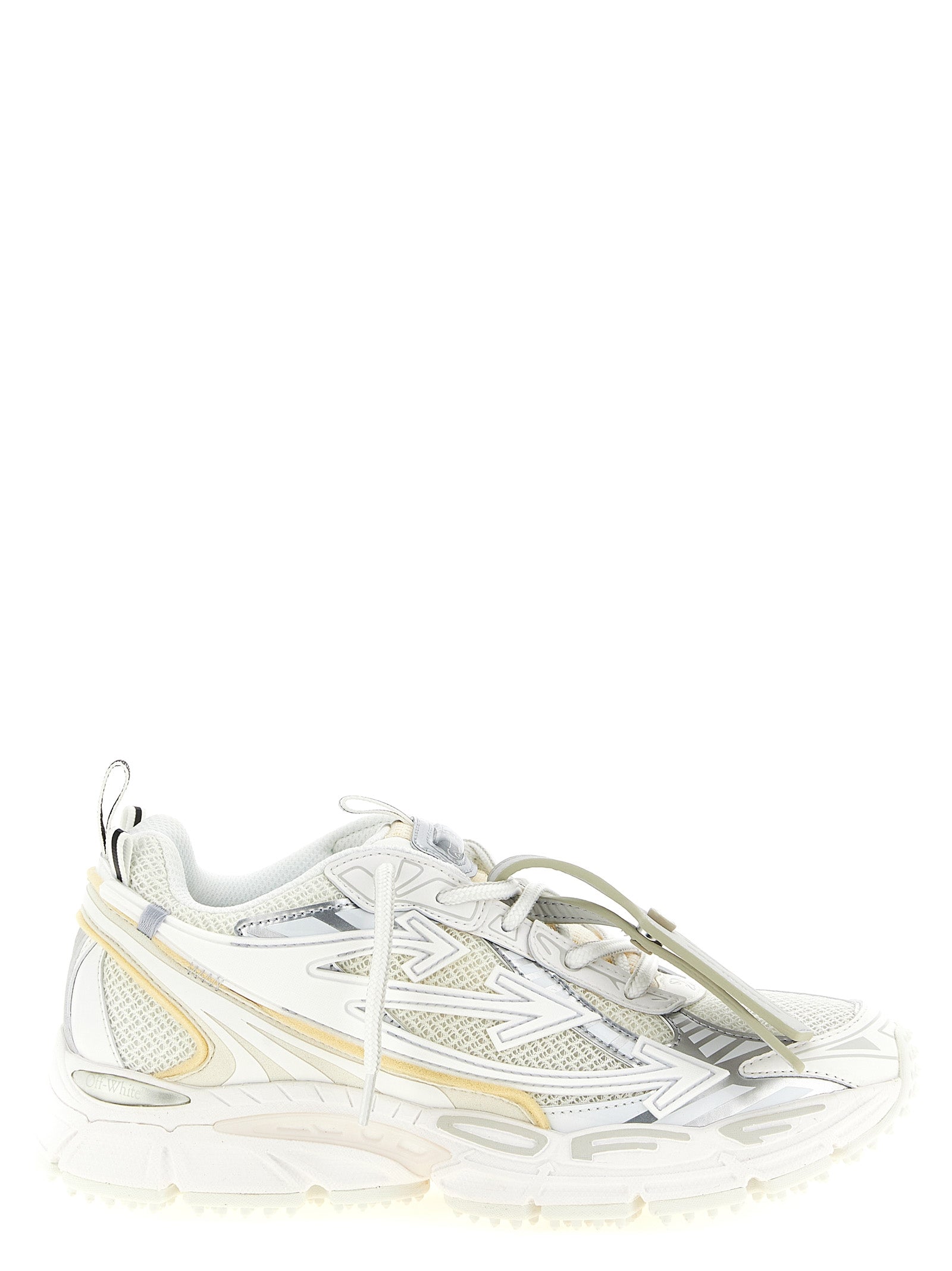 Off-White Weiße Sneaker aus Polyethylen