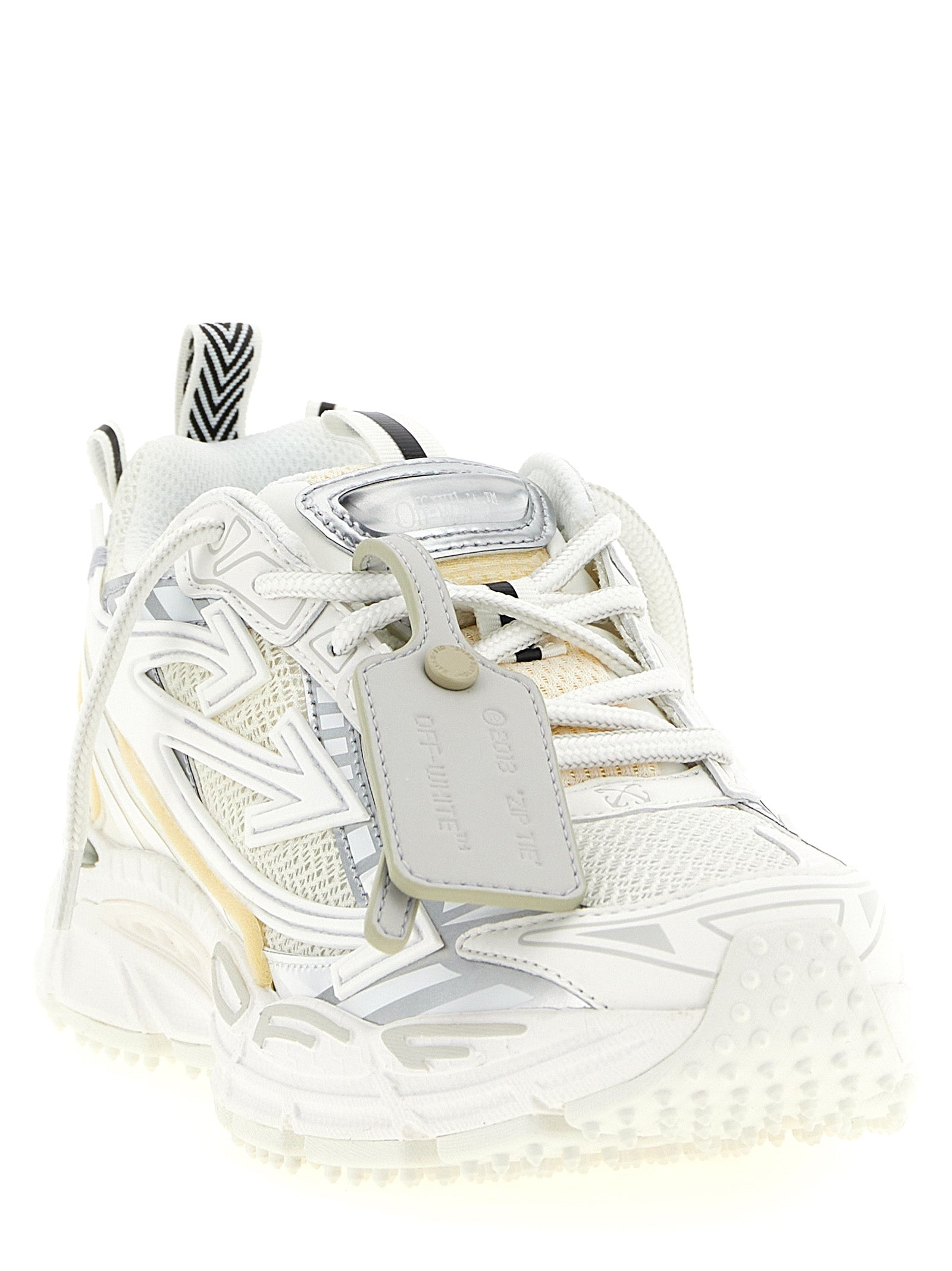 Off-White Weiße Sneaker aus Polyethylen