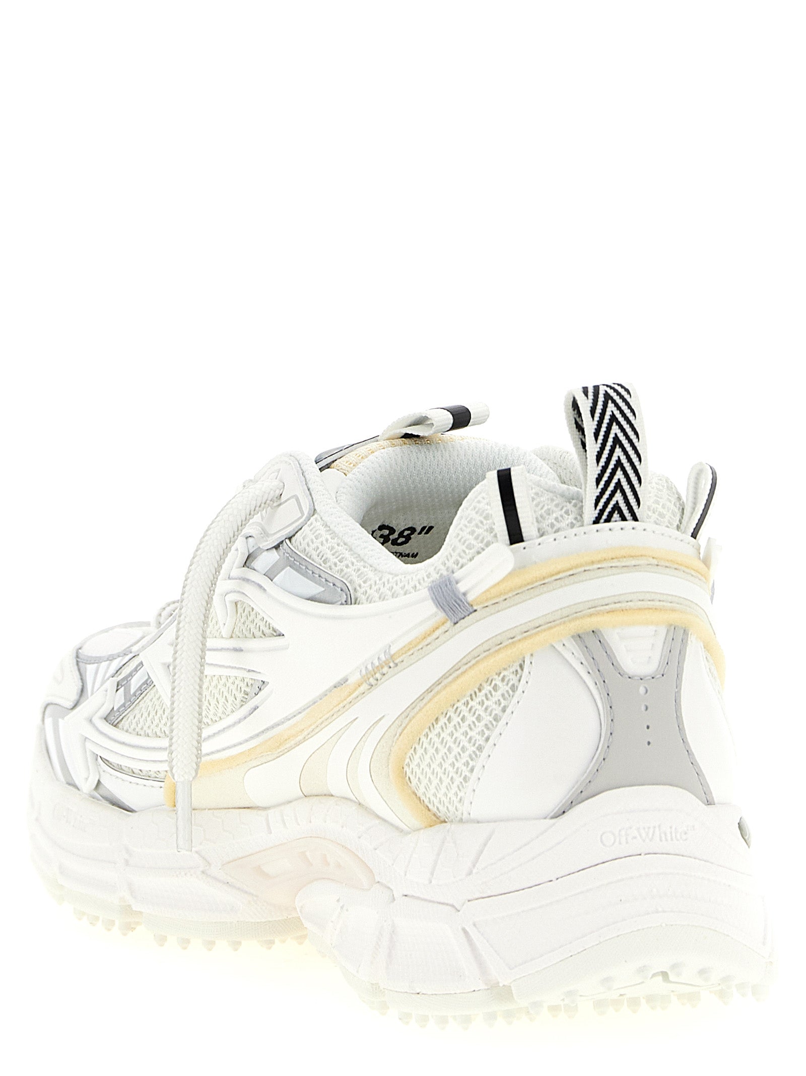 Off-White Weiße Sneaker aus Polyethylen