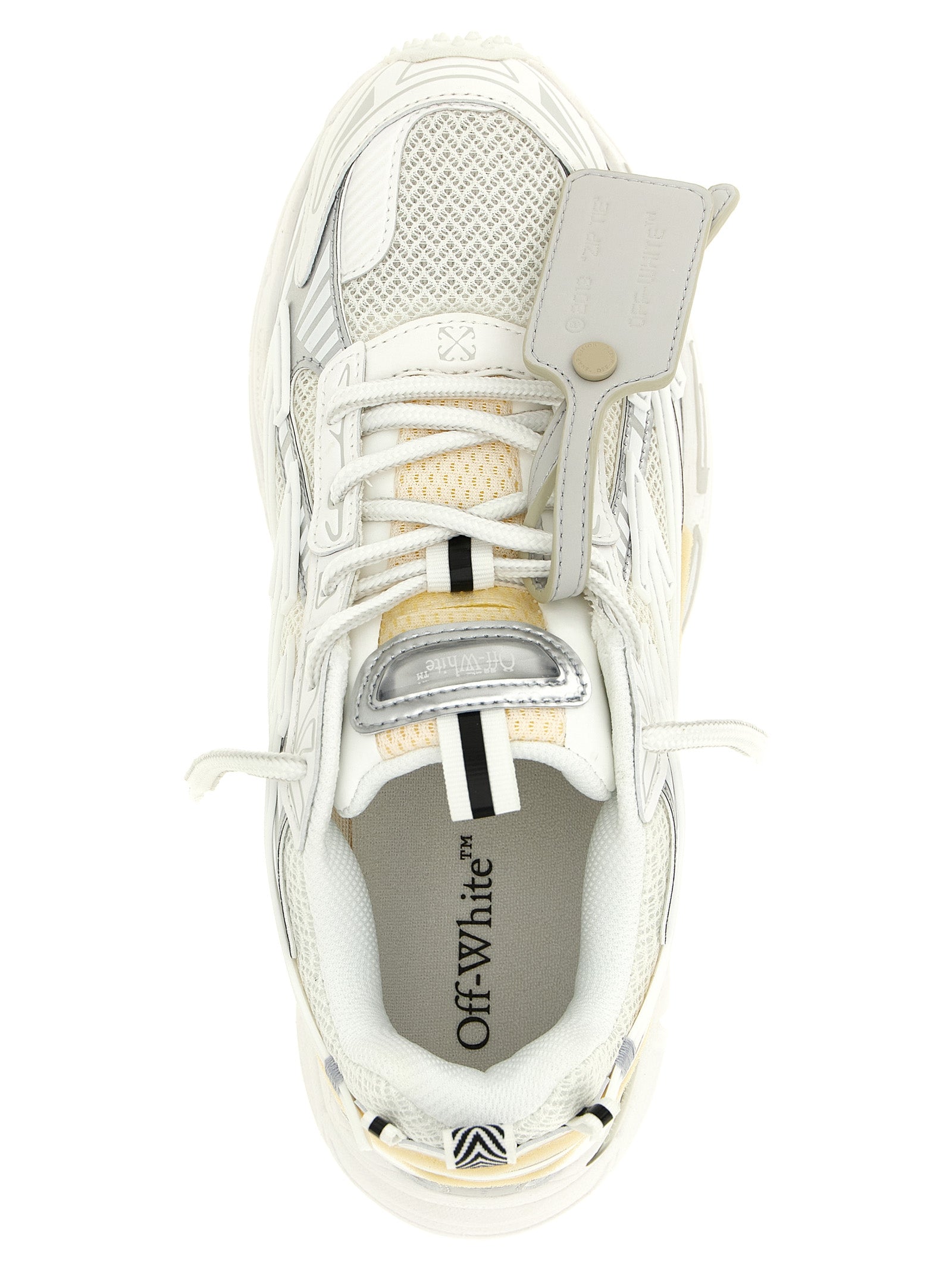 Off-White Weiße Sneaker aus Polyethylen