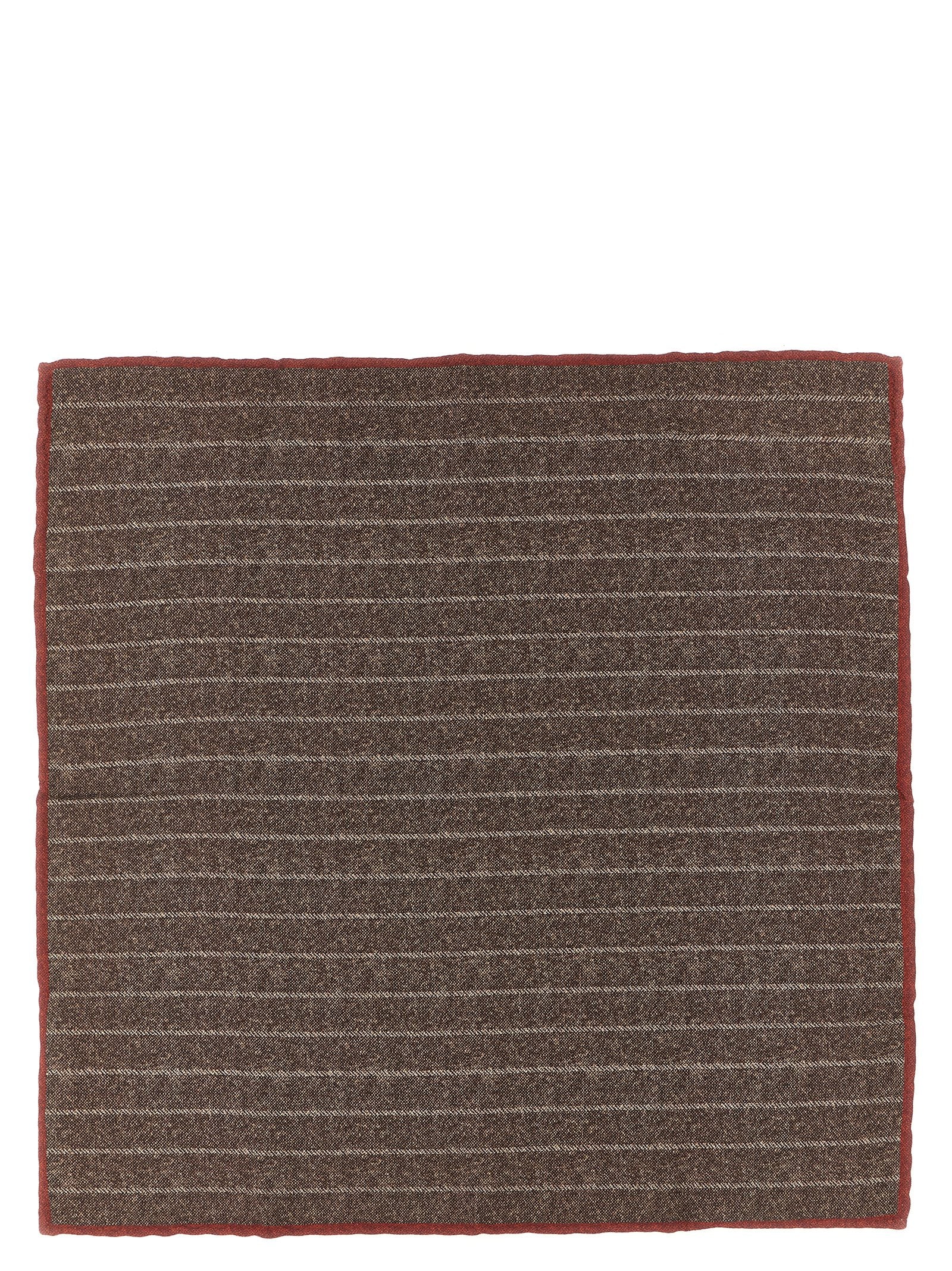 Brunello Cucinelli Brauner Seidenschal